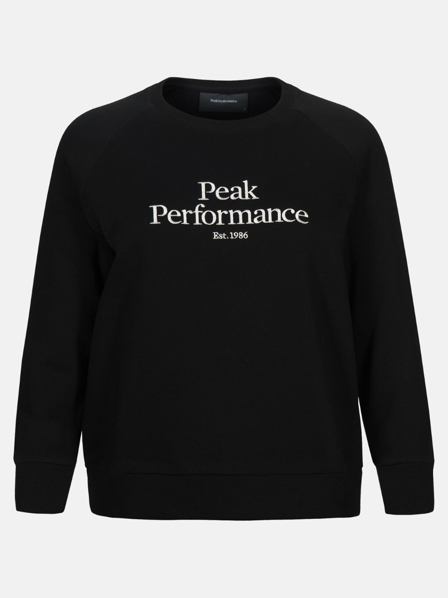 Peak Performance Original Crew Black