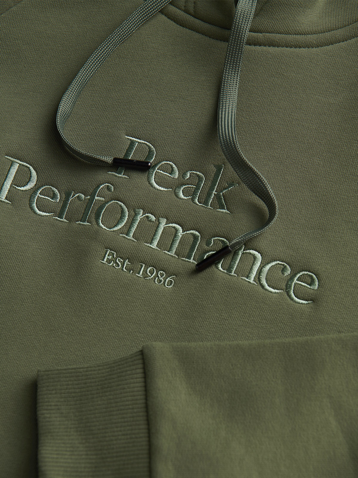 Peak Performance Original Hood Thrill Green