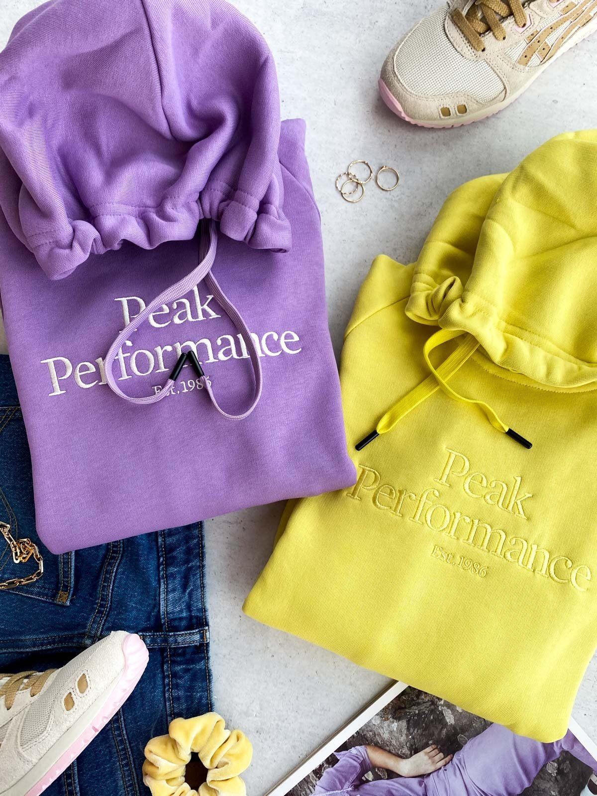 Peak Performance Original Hood Action Lilac