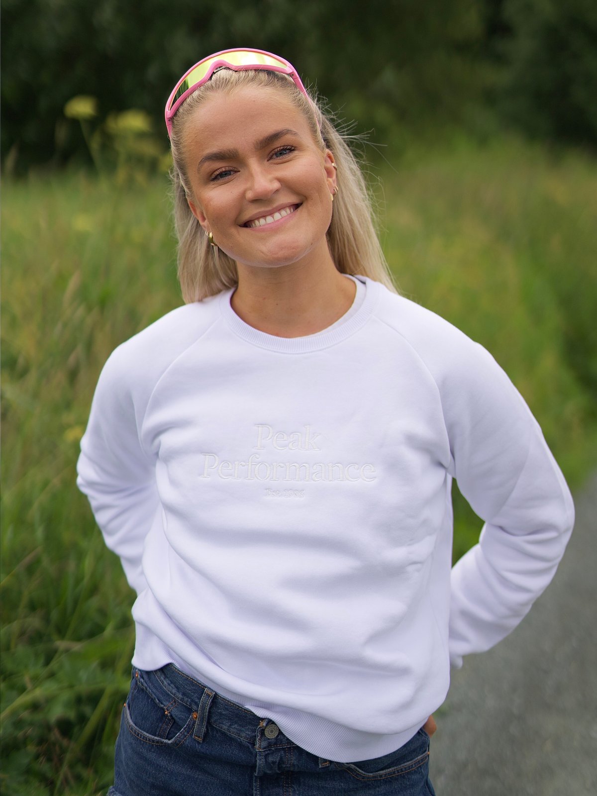 Peak Performance Original Crew White