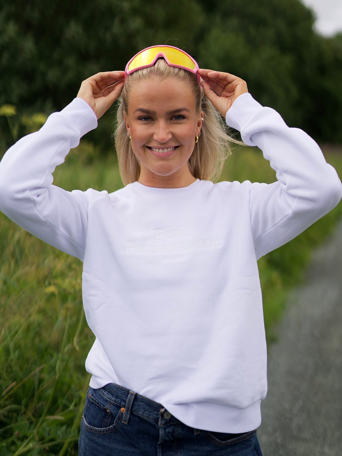 Peak Performance Original Crew White