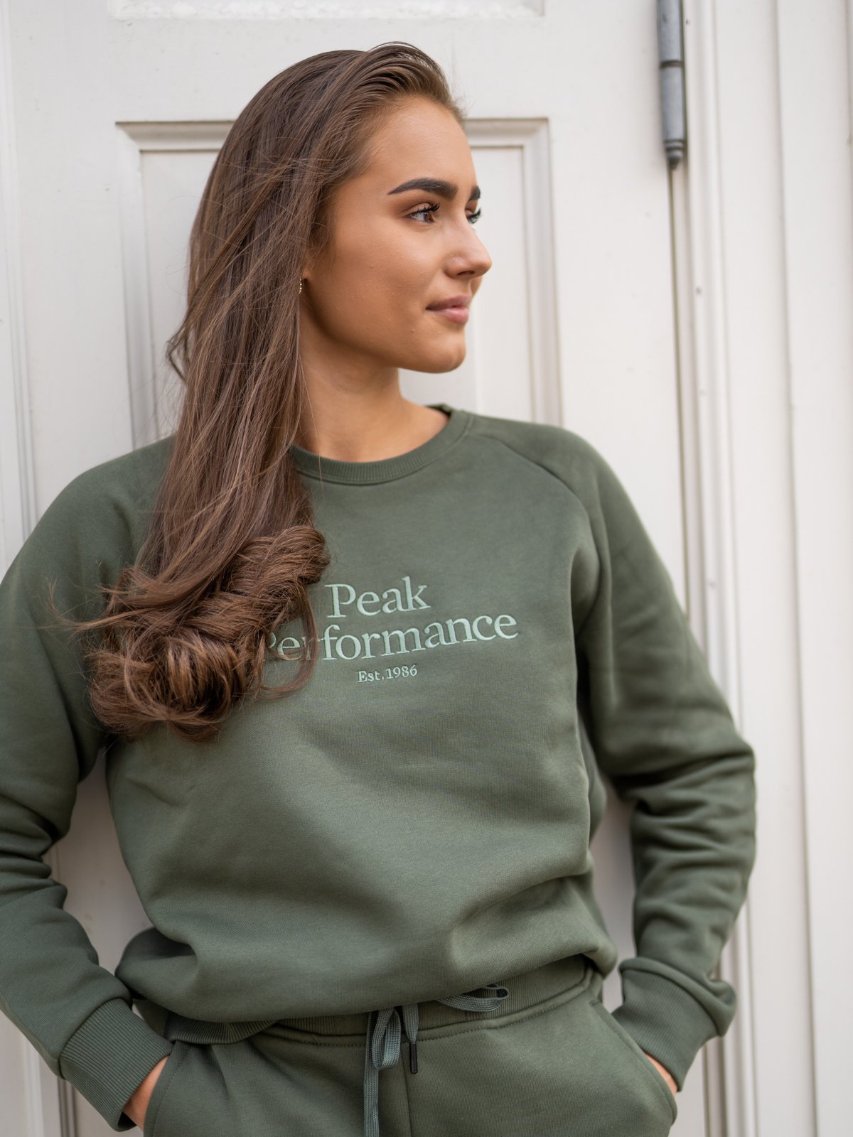 Peak Performance Original Crew Thrill Green