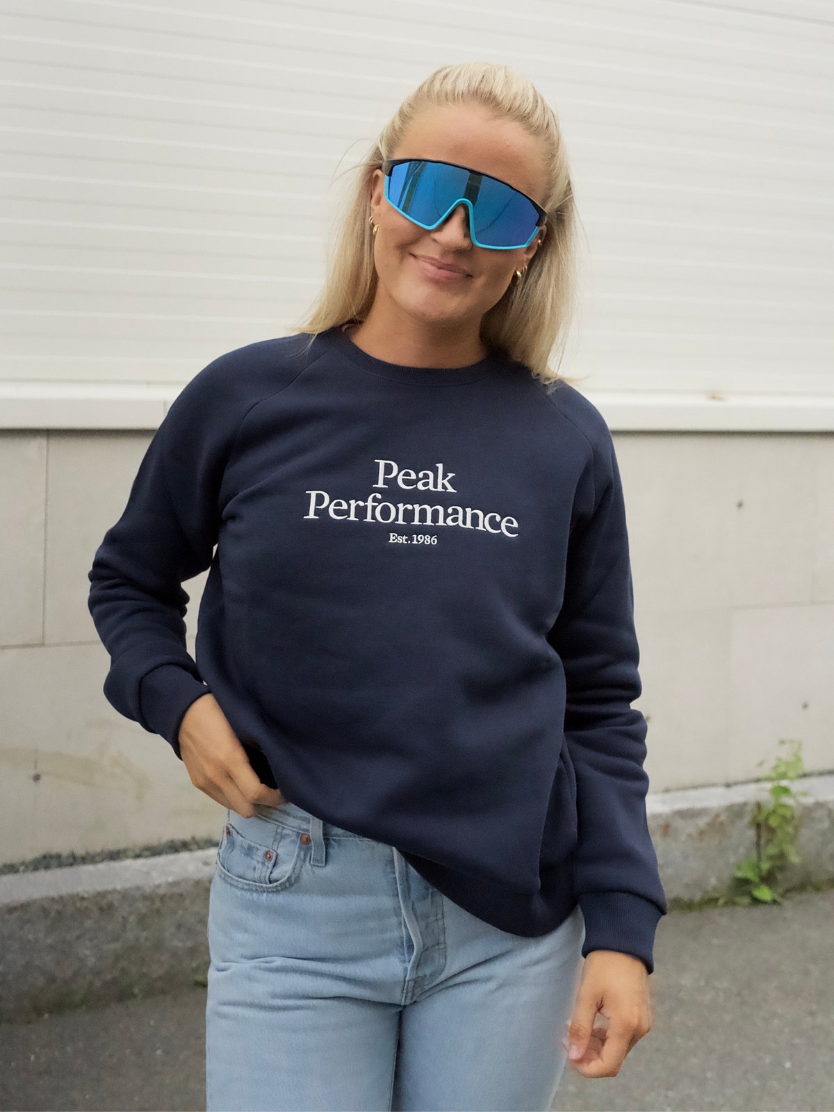 Peak Performance Original Crew Blue Shadow