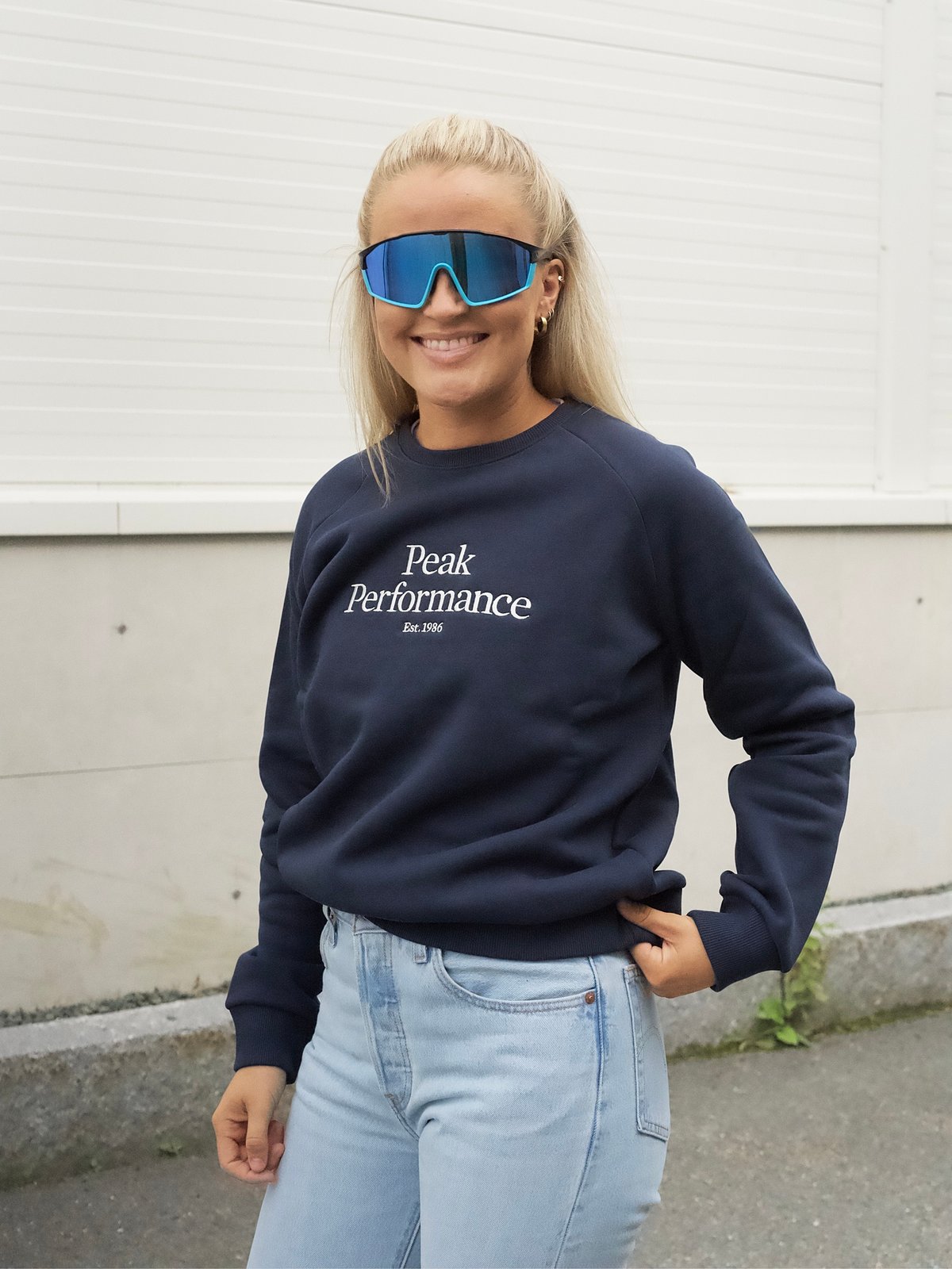 Peak Performance Original Crew Blue Shadow