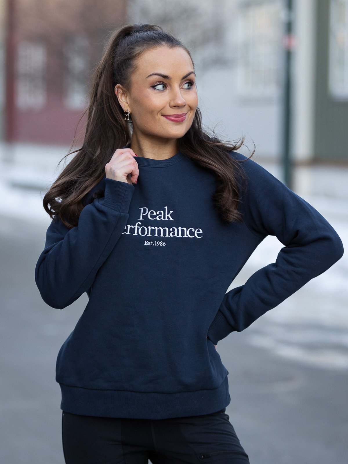 Peak Performance Original Crew Blue Shadow