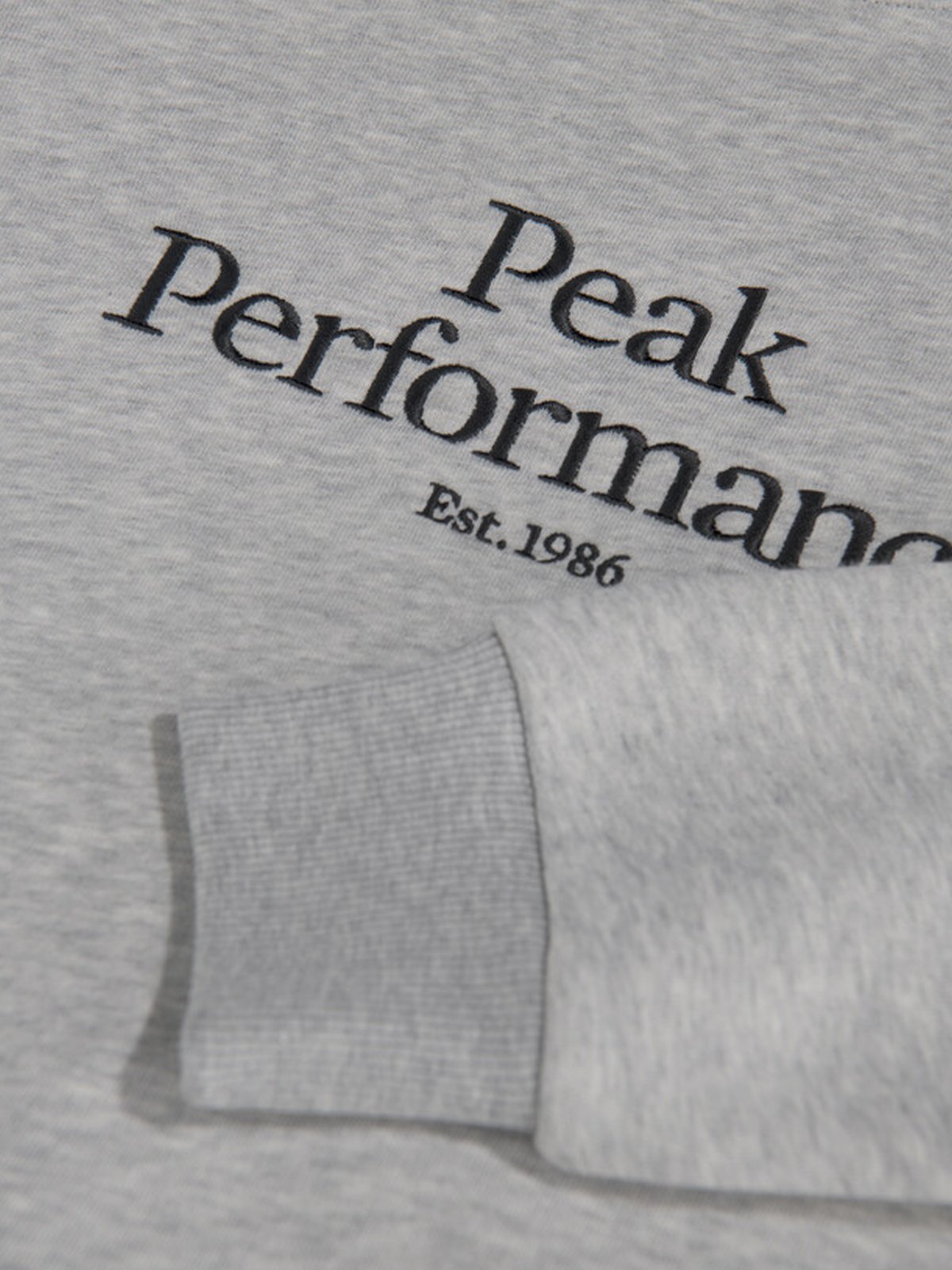 Peak Performance Original Crew Medium Grey melange
