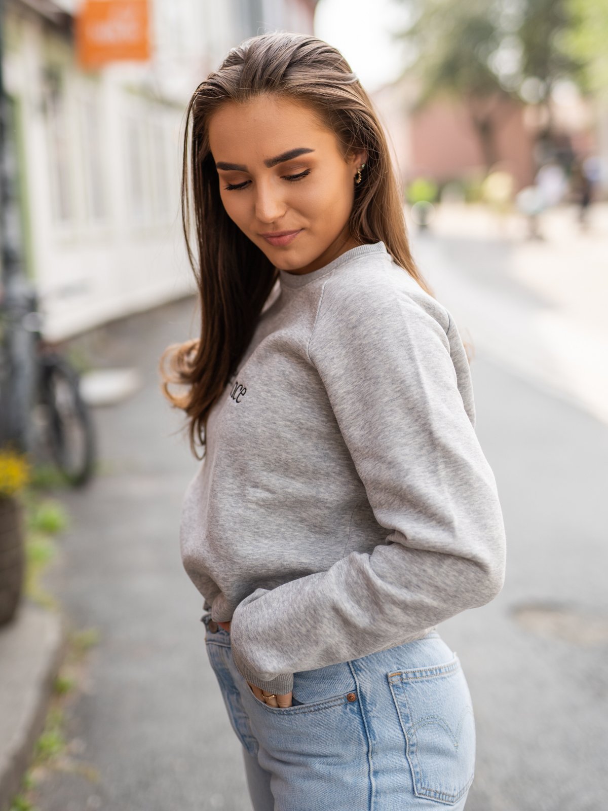 Peak Performance Original Crew Medium Grey melange