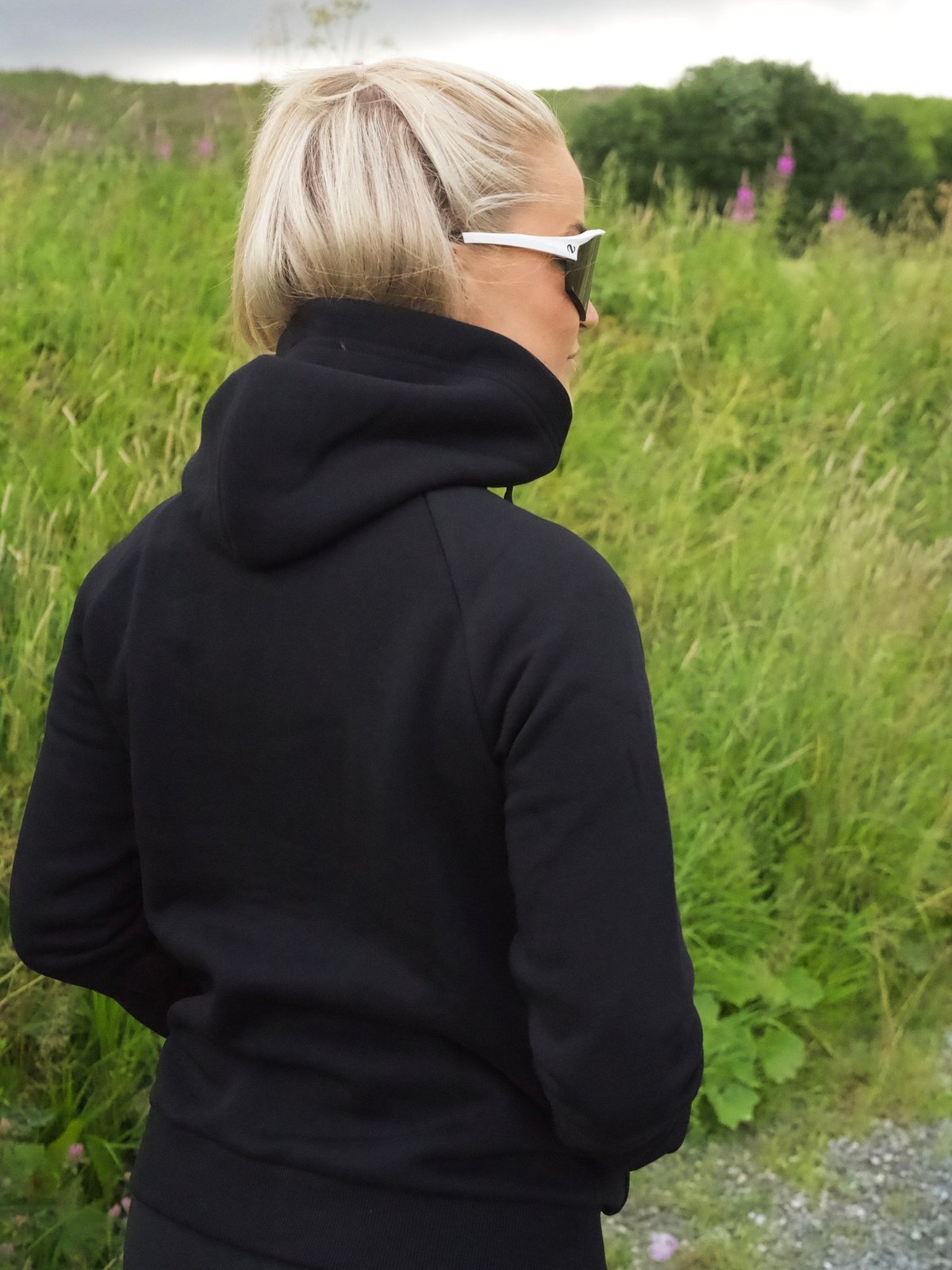 Peak Performance Original Zip Hood Black