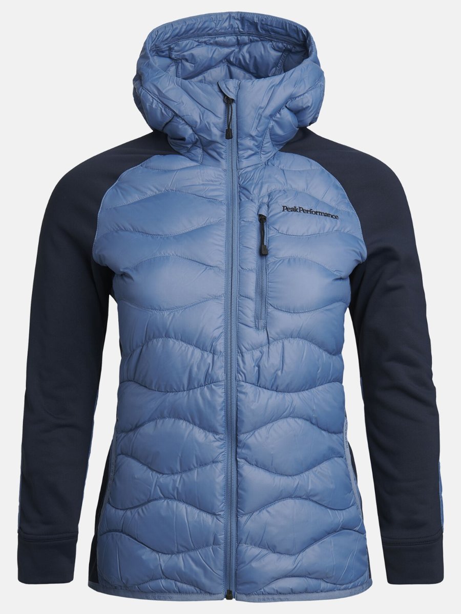 Peak Performance Helium Hybrid Hood Jacket Dark Haze