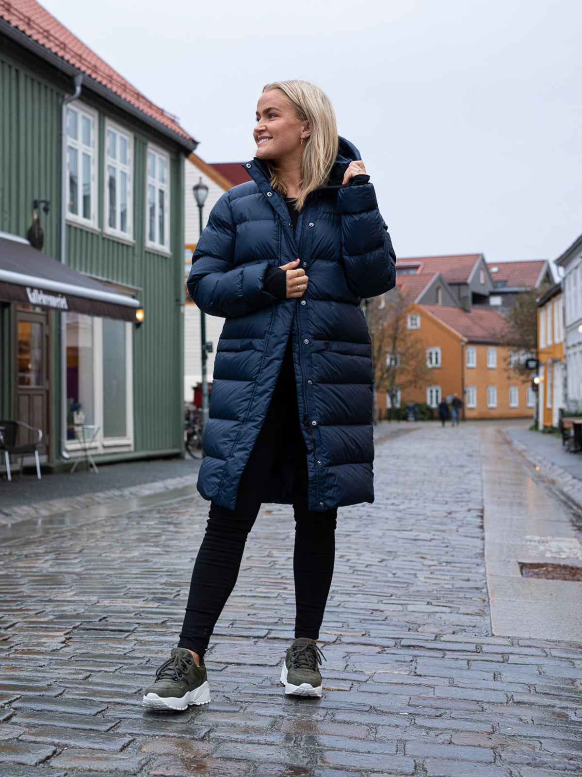 Peak Performance Frost Down Coat Blue Shadow