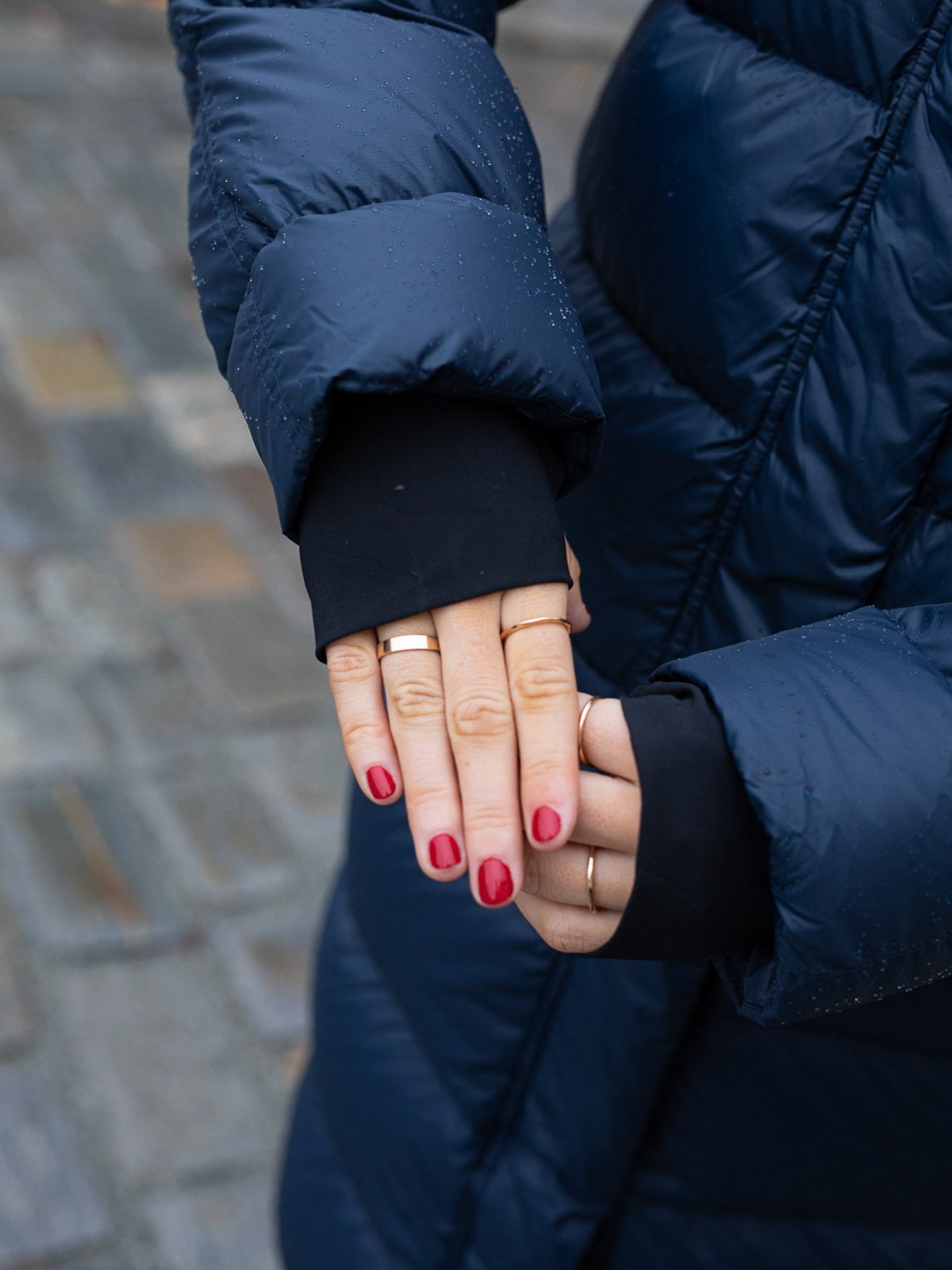 Peak Performance Frost Down Coat Blue Shadow