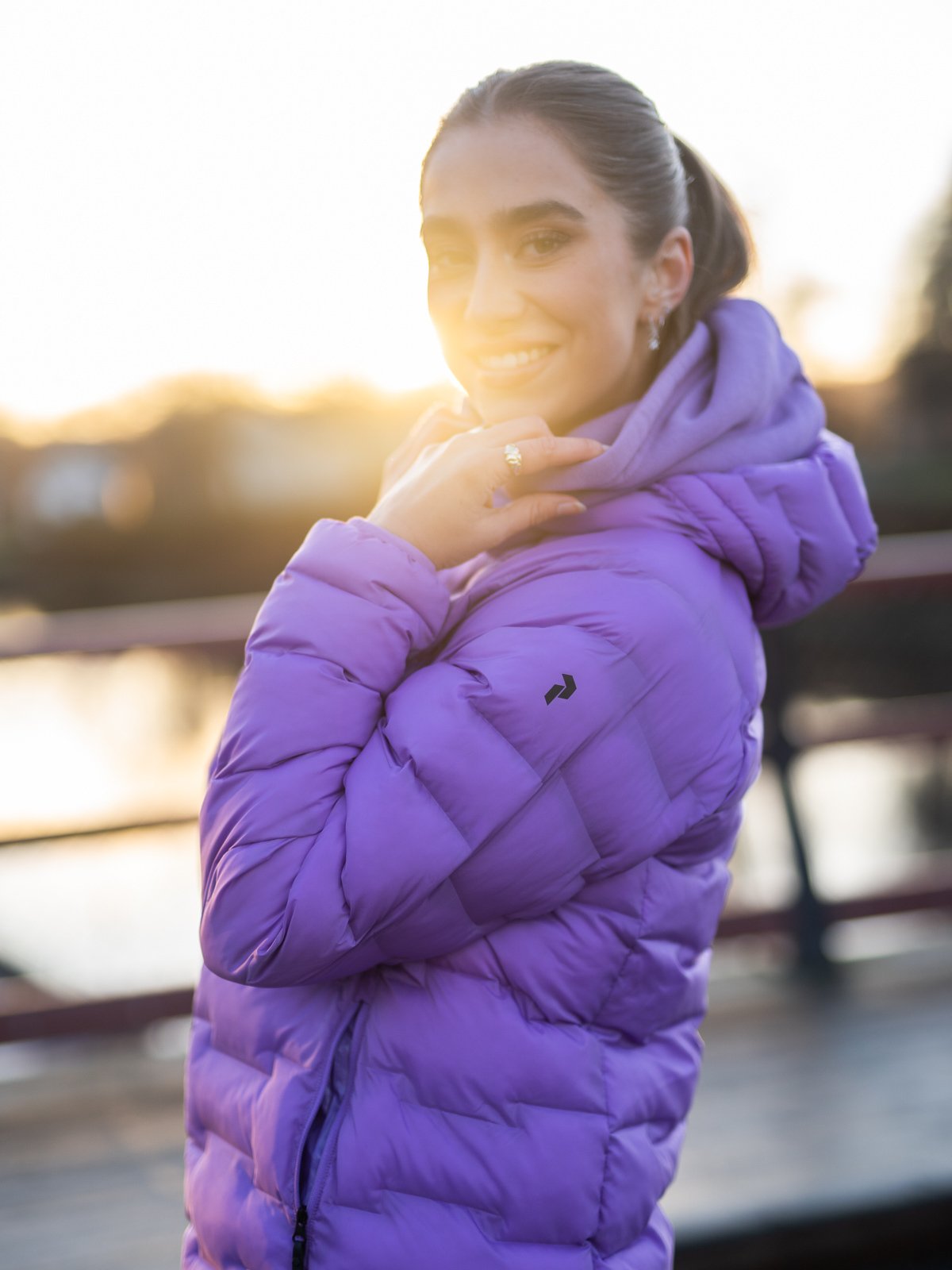 Peak Performance Argon Hood Jacket Action Lilac