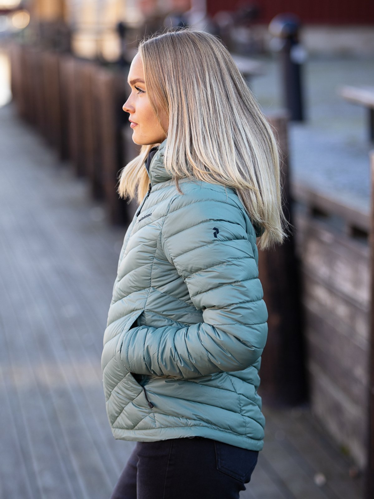 Peak Performance Frost Down Hood Jacket Fells view