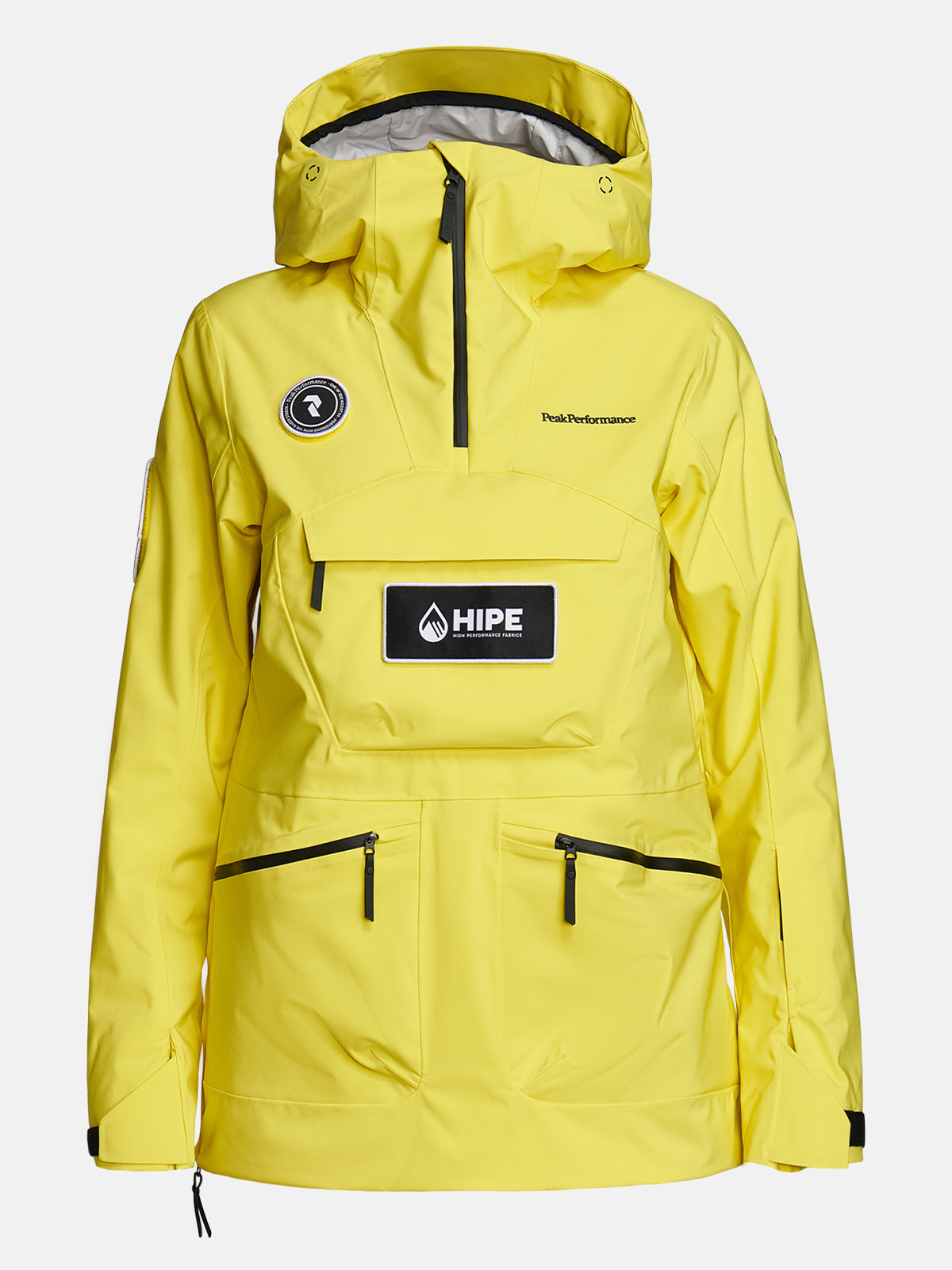 Peak Performance Vertixs 2L Jacket Patch Citrine / Black