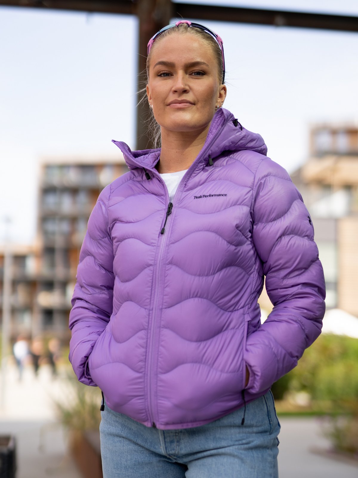 Peak Performance Helium Hood Jacket Action Lilac