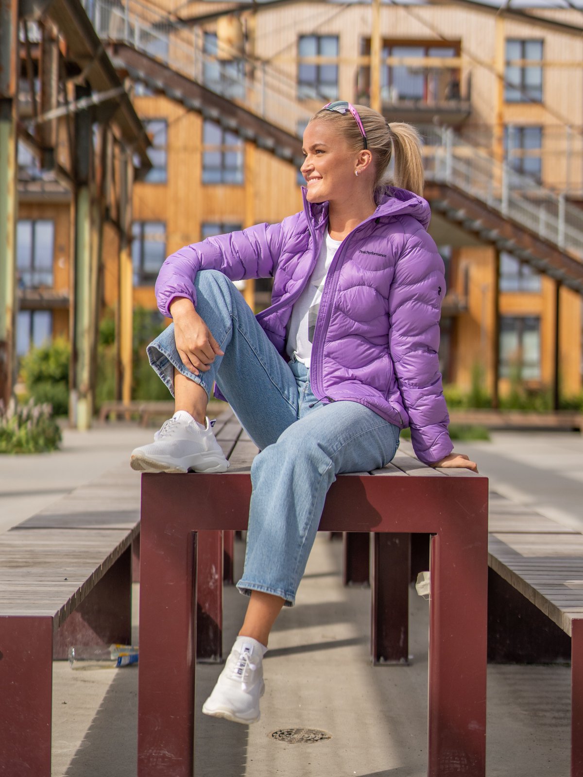 Peak Performance Helium Hood Jacket Action Lilac