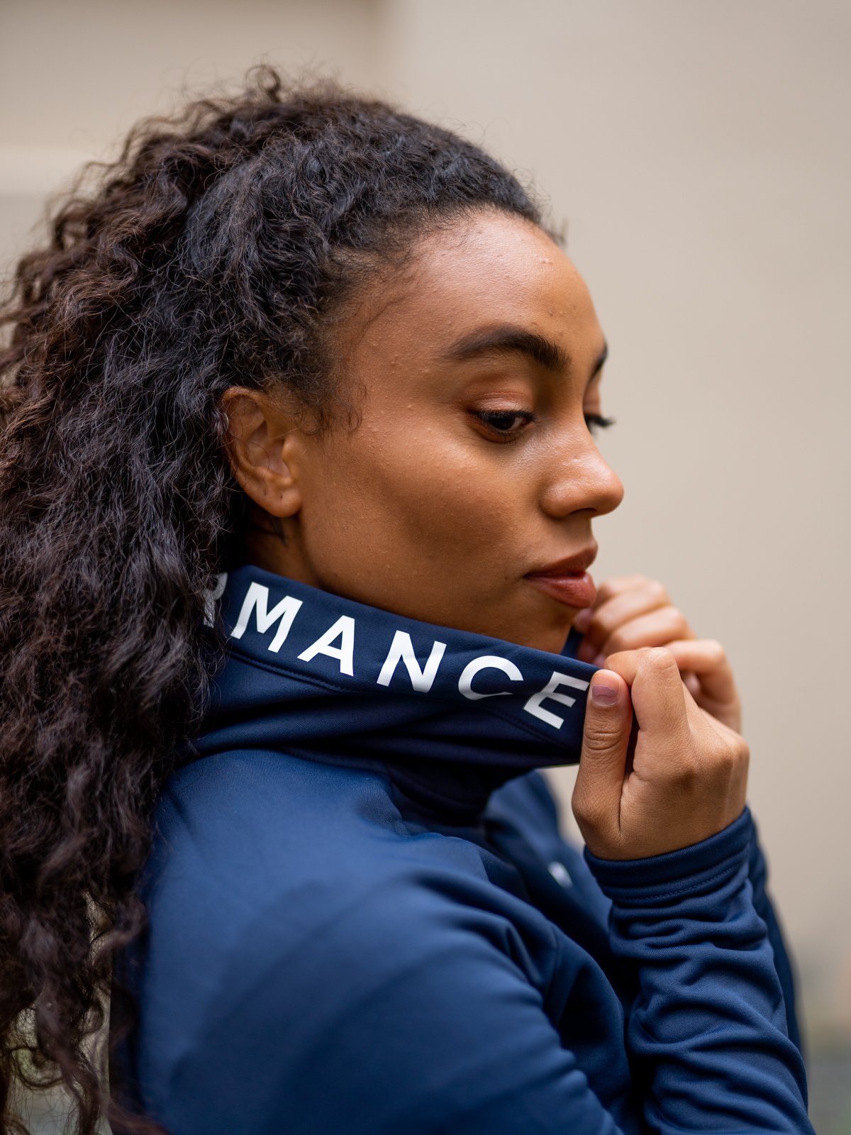 Peak Performance Rider Zip Hood Blue shadow