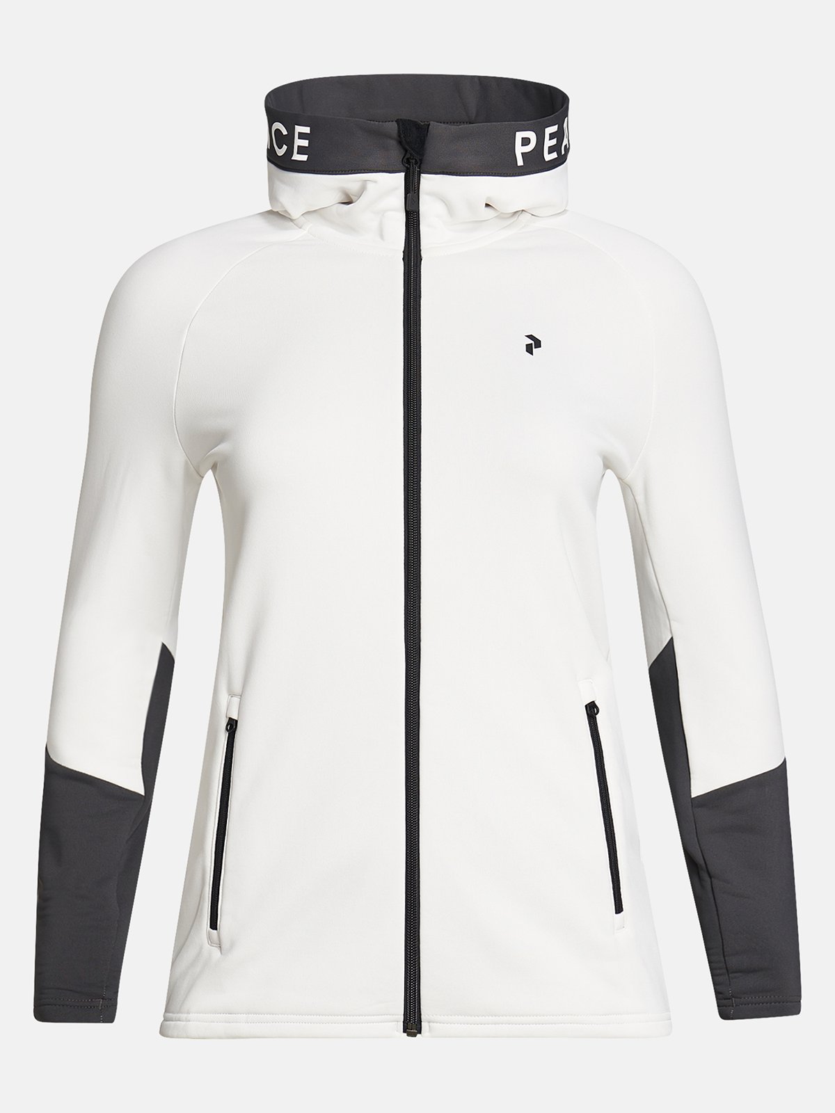 Peak Performance Rider Zip Hood Offwhite