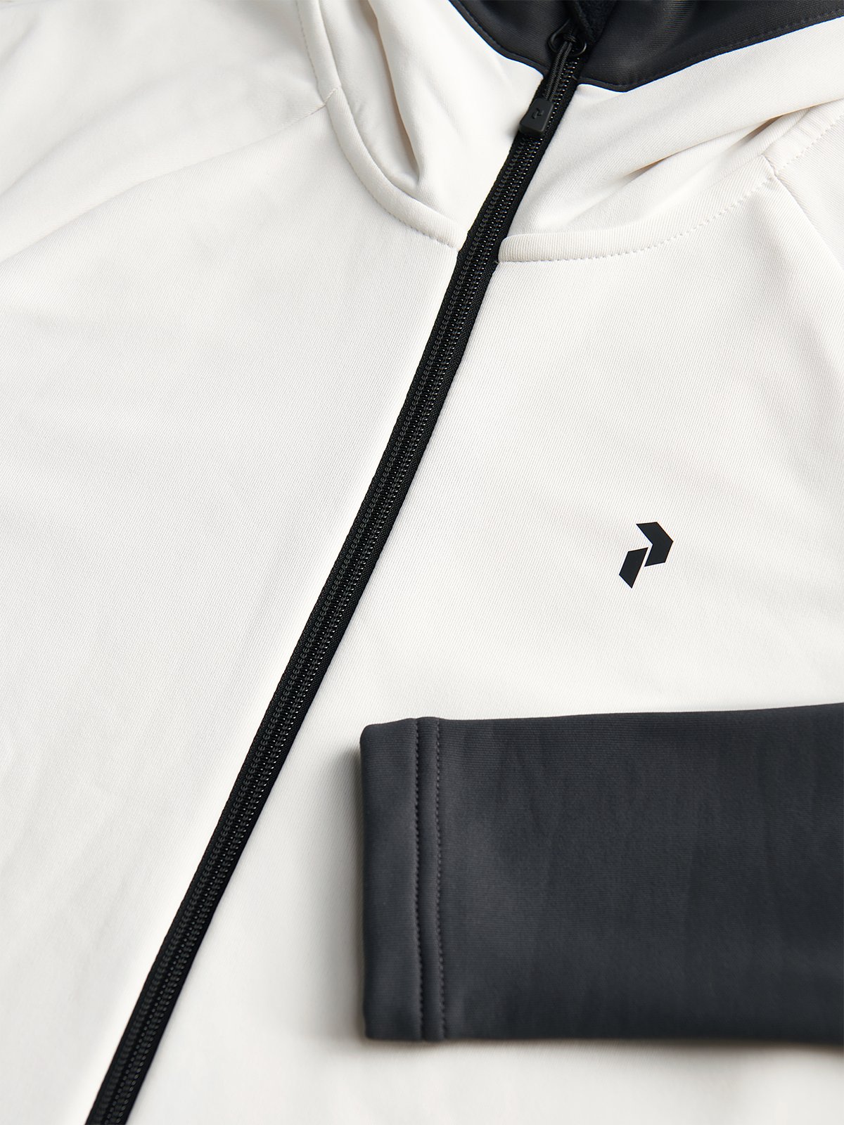 Peak Performance Rider Zip Hood Offwhite