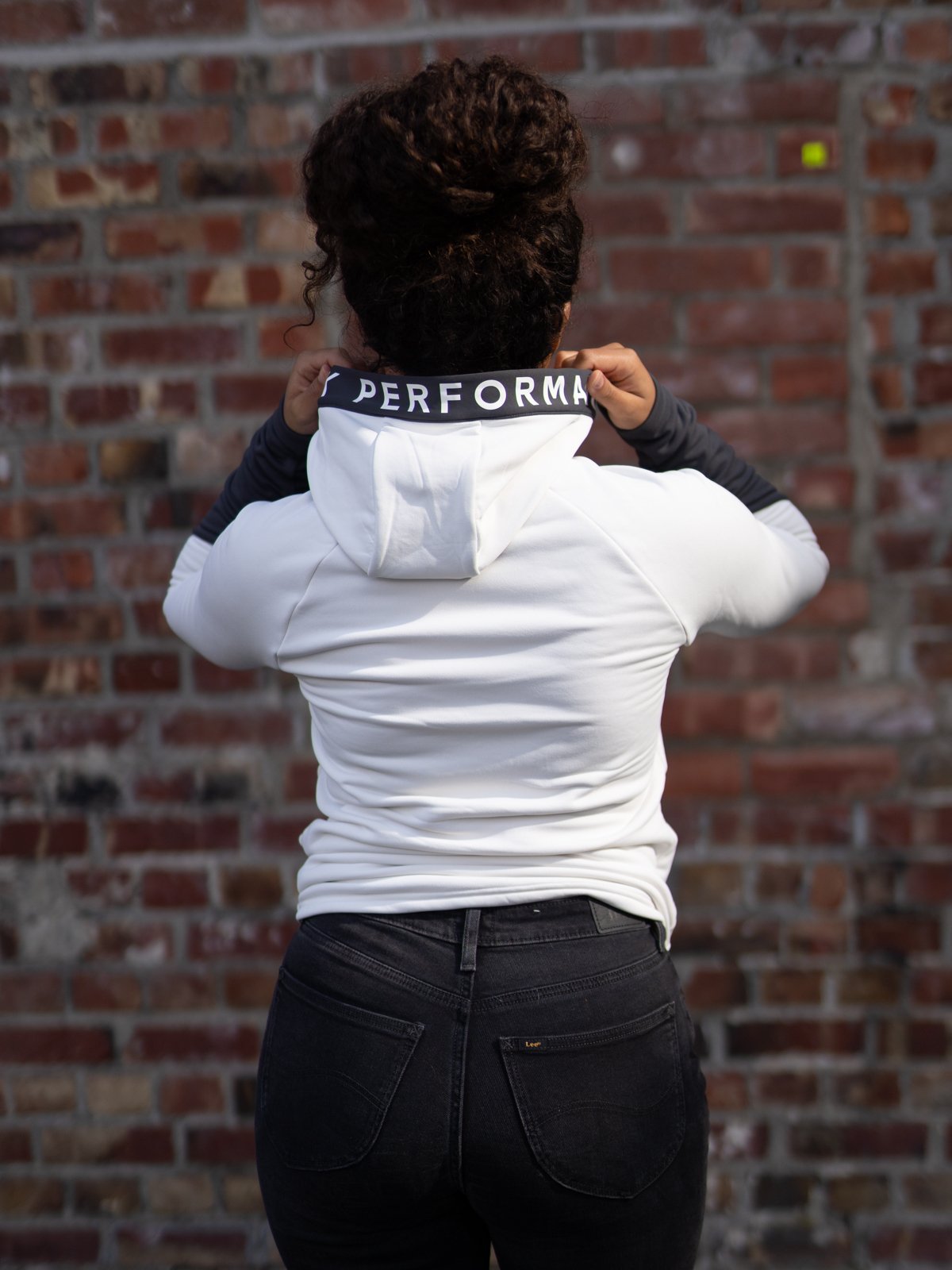 Peak Performance Rider Zip Hood Offwhite