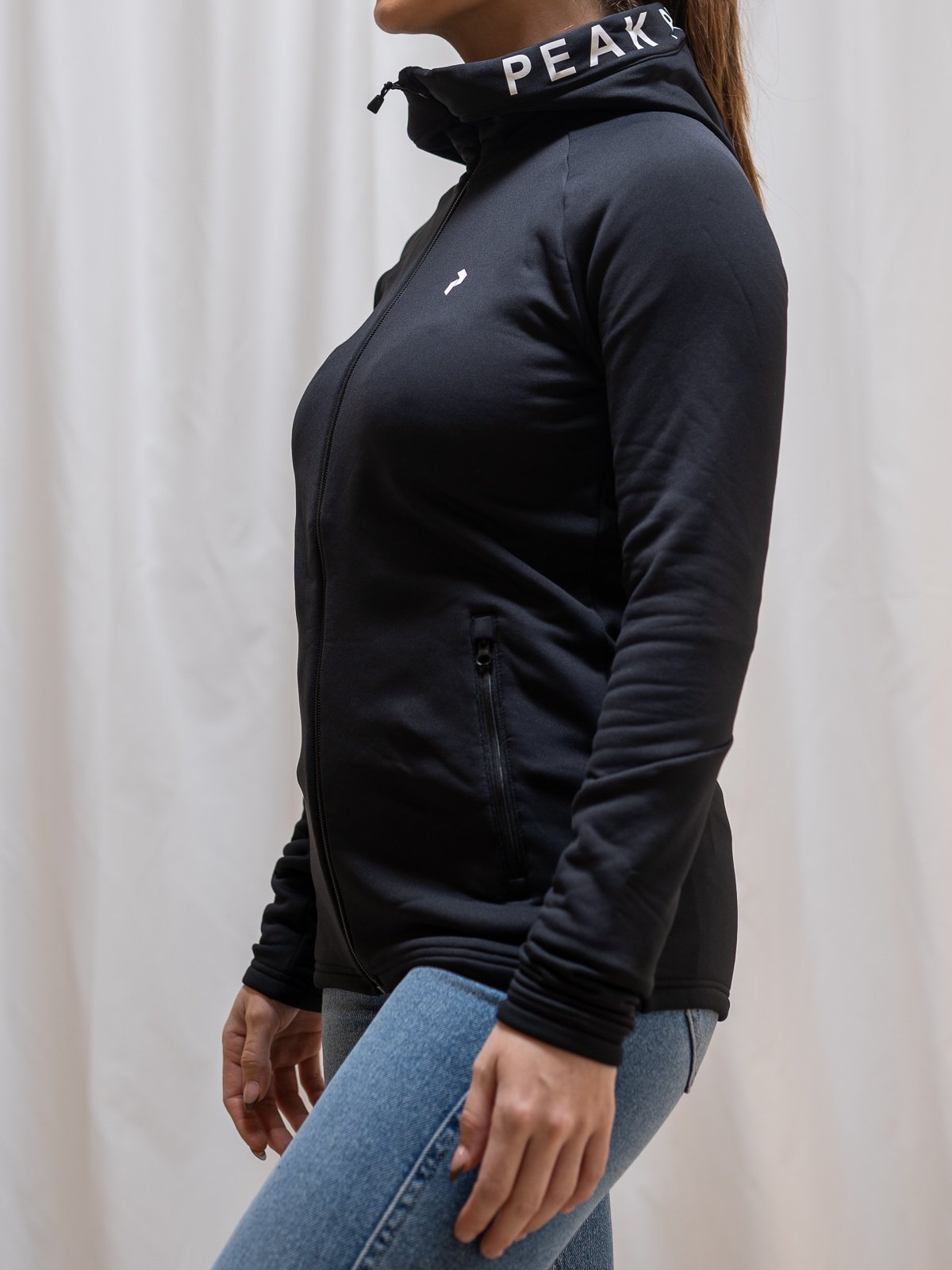 Peak Performance Rider Zip Hood Black