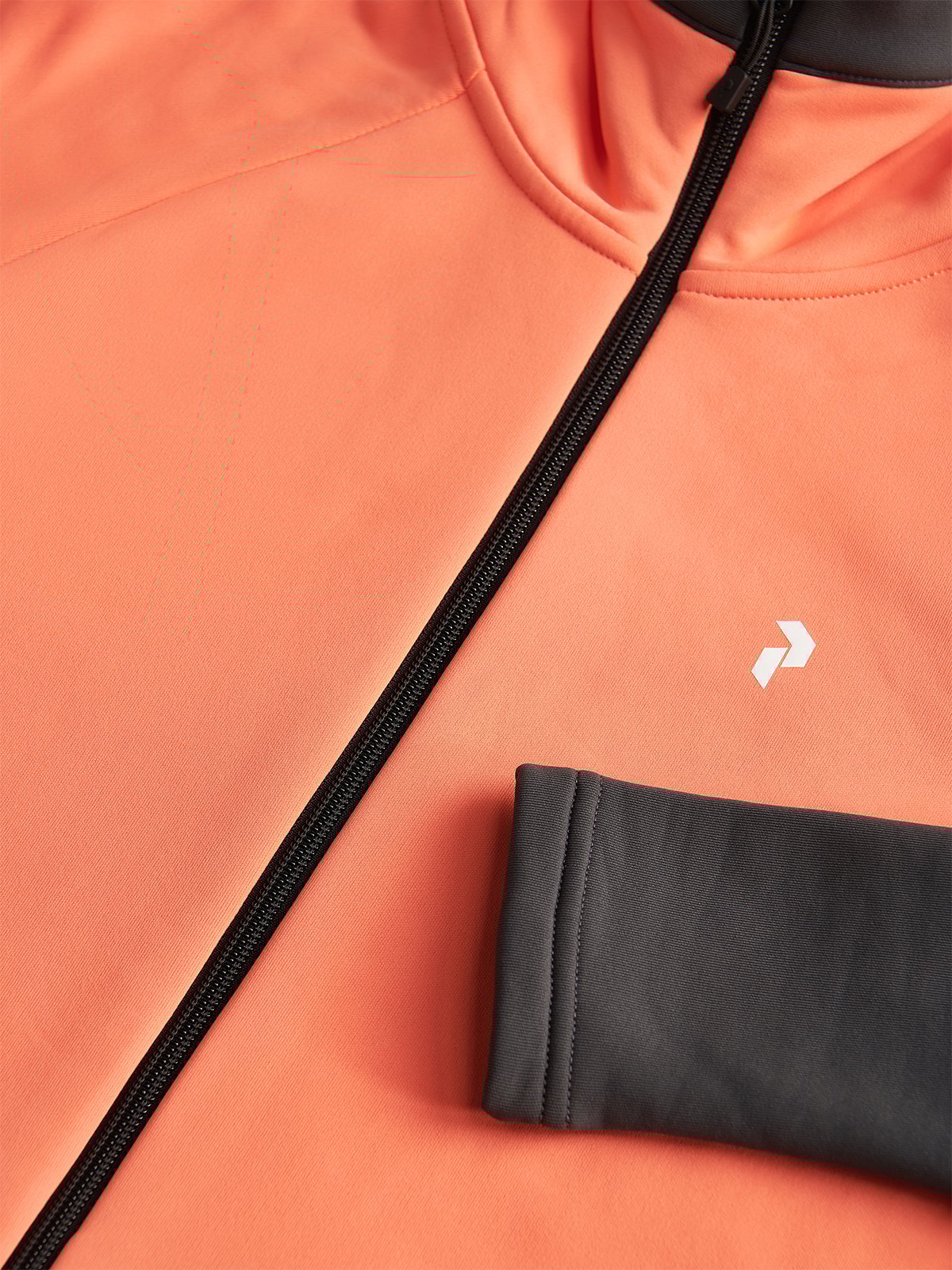 Peak Performance Rider Zip Hood Light orange