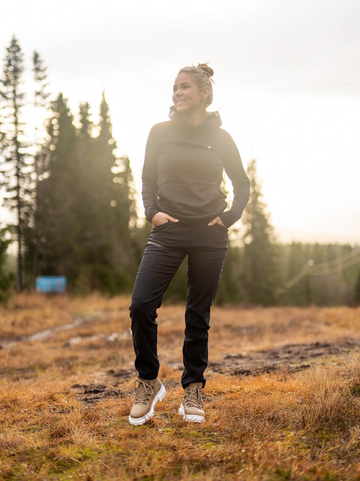 Peak Performance Rider Hood Black