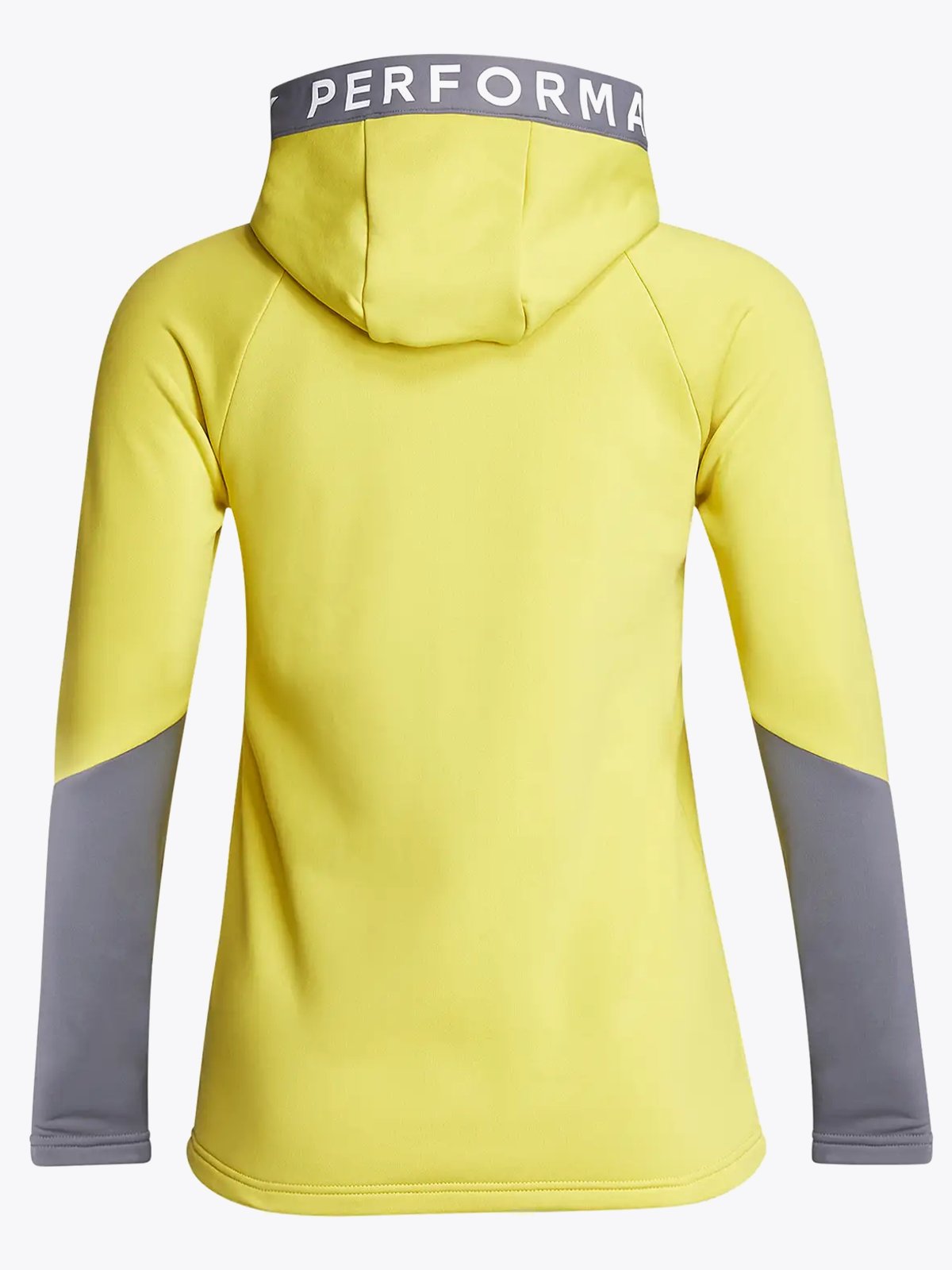 Peak Performance Rider Zip Hood Canary Lime / Quiet Grey