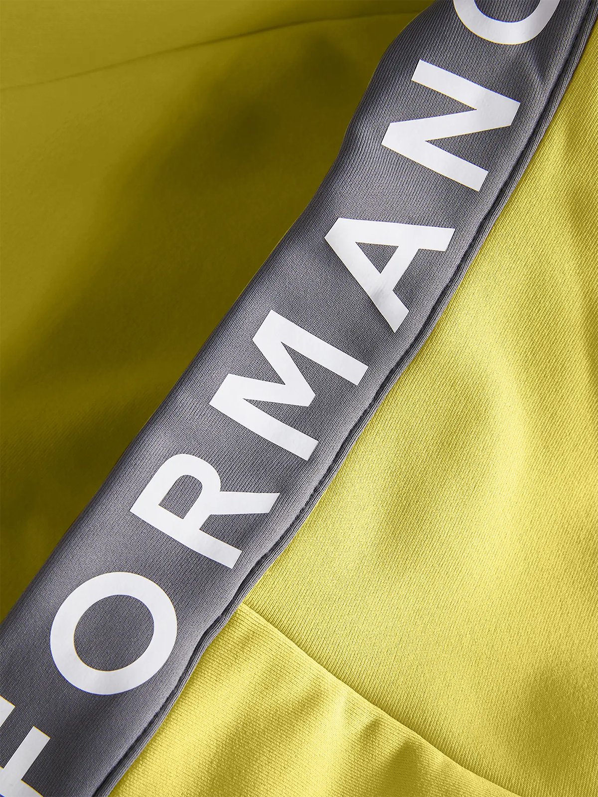 Peak Performance Rider Zip Hood Canary Lime / Quiet Grey