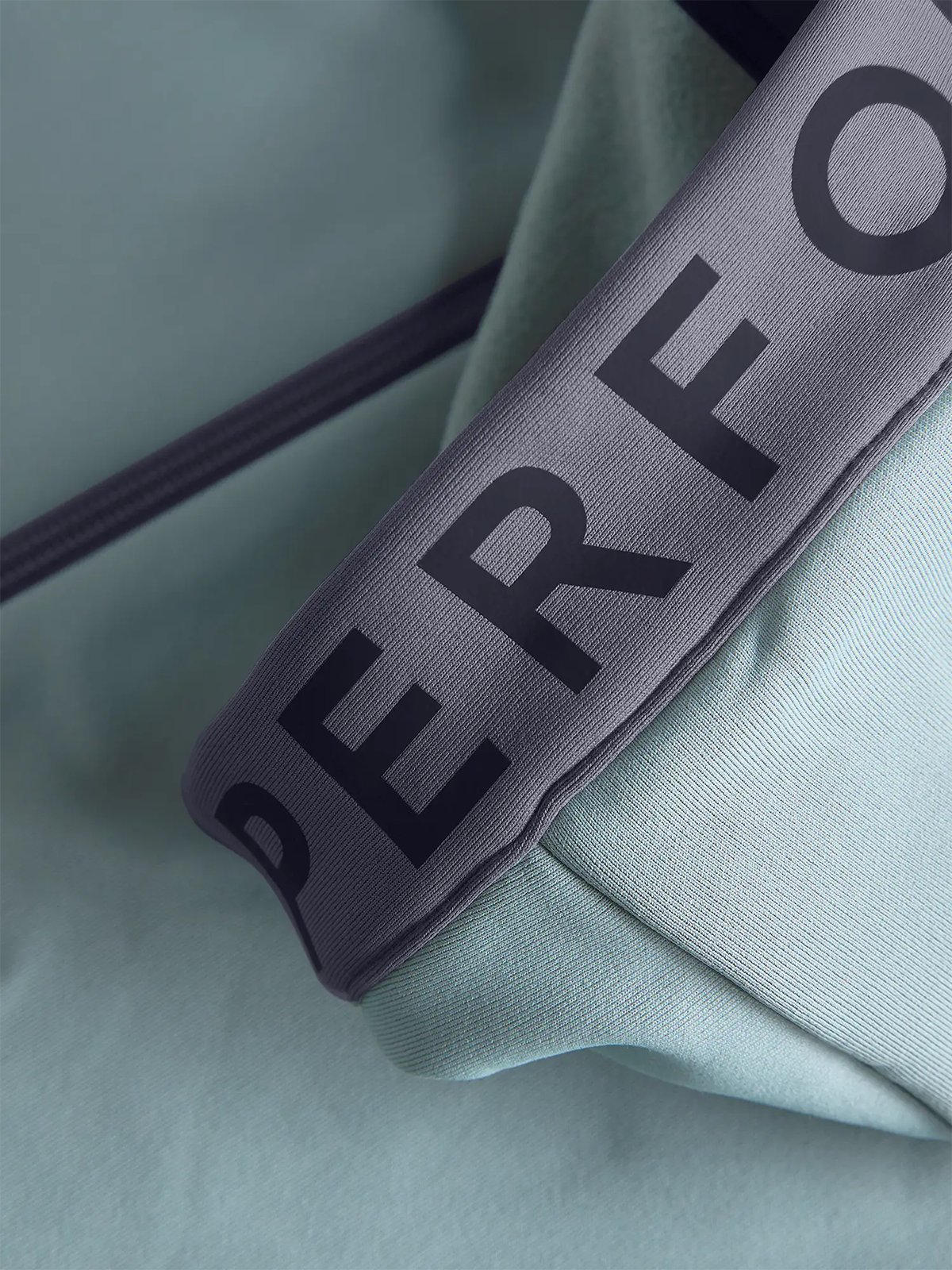 Peak Performance Rider Zip Hood Ashen Green / Quiet Grey