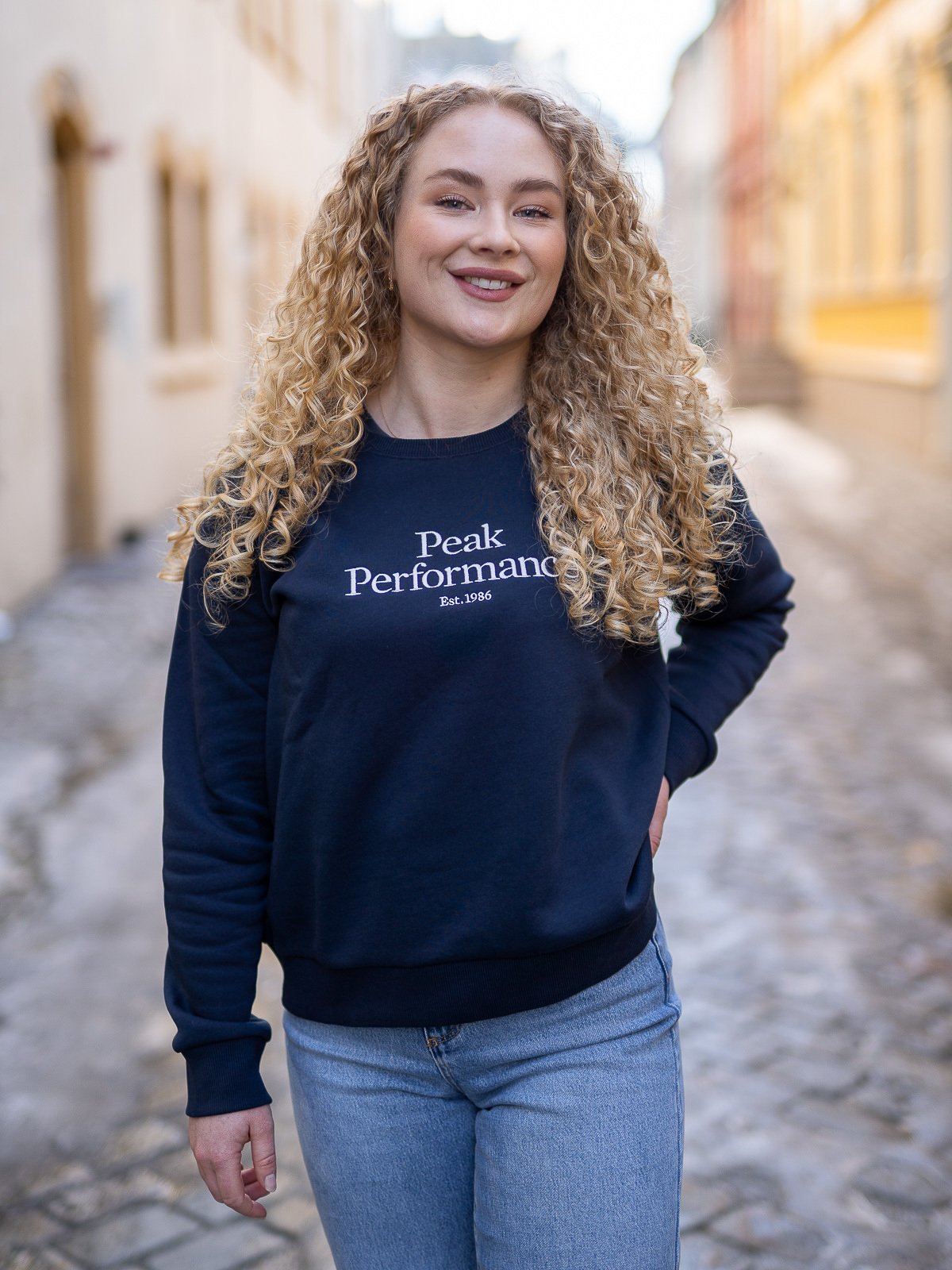 Peak Performance W Original Crew Blue Shadow