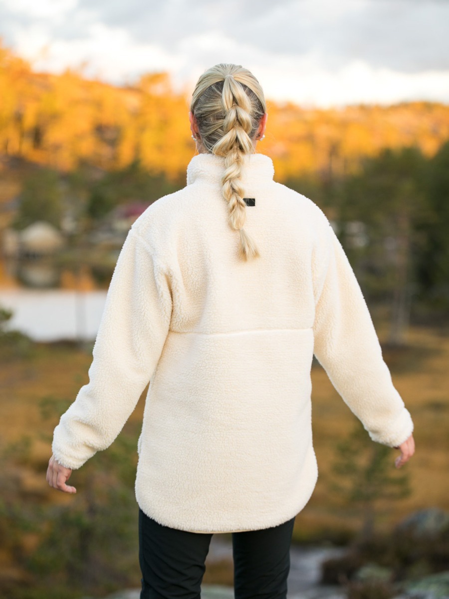 Twentyfour Mellow Pile Half Zip Bomull