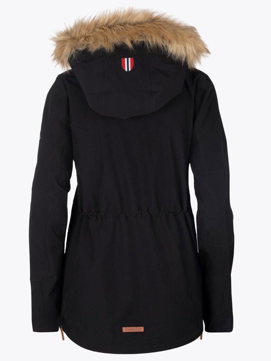 Twentyfour Finse 2-lags Anorakk Skyggesort