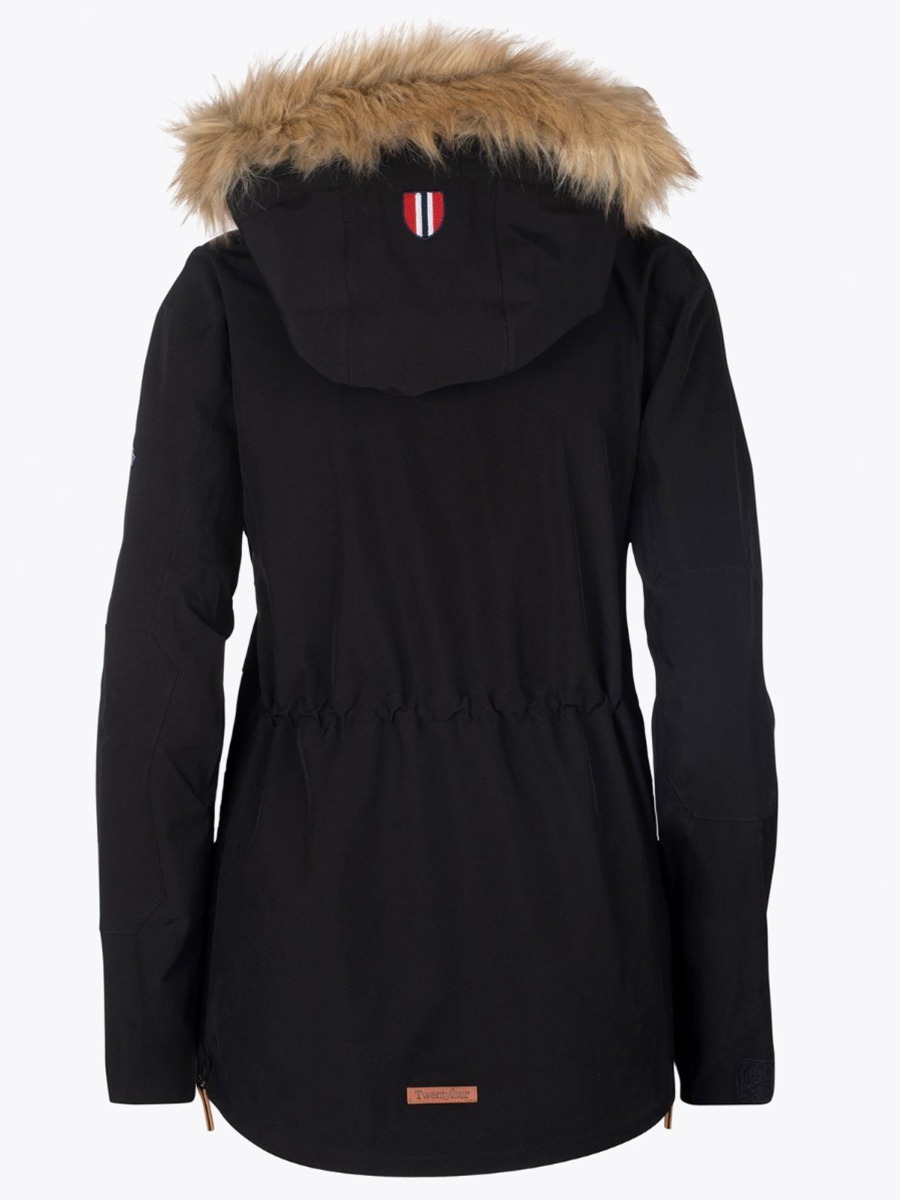 Twentyfour Finse 2-lags Anorakk Skyggesort