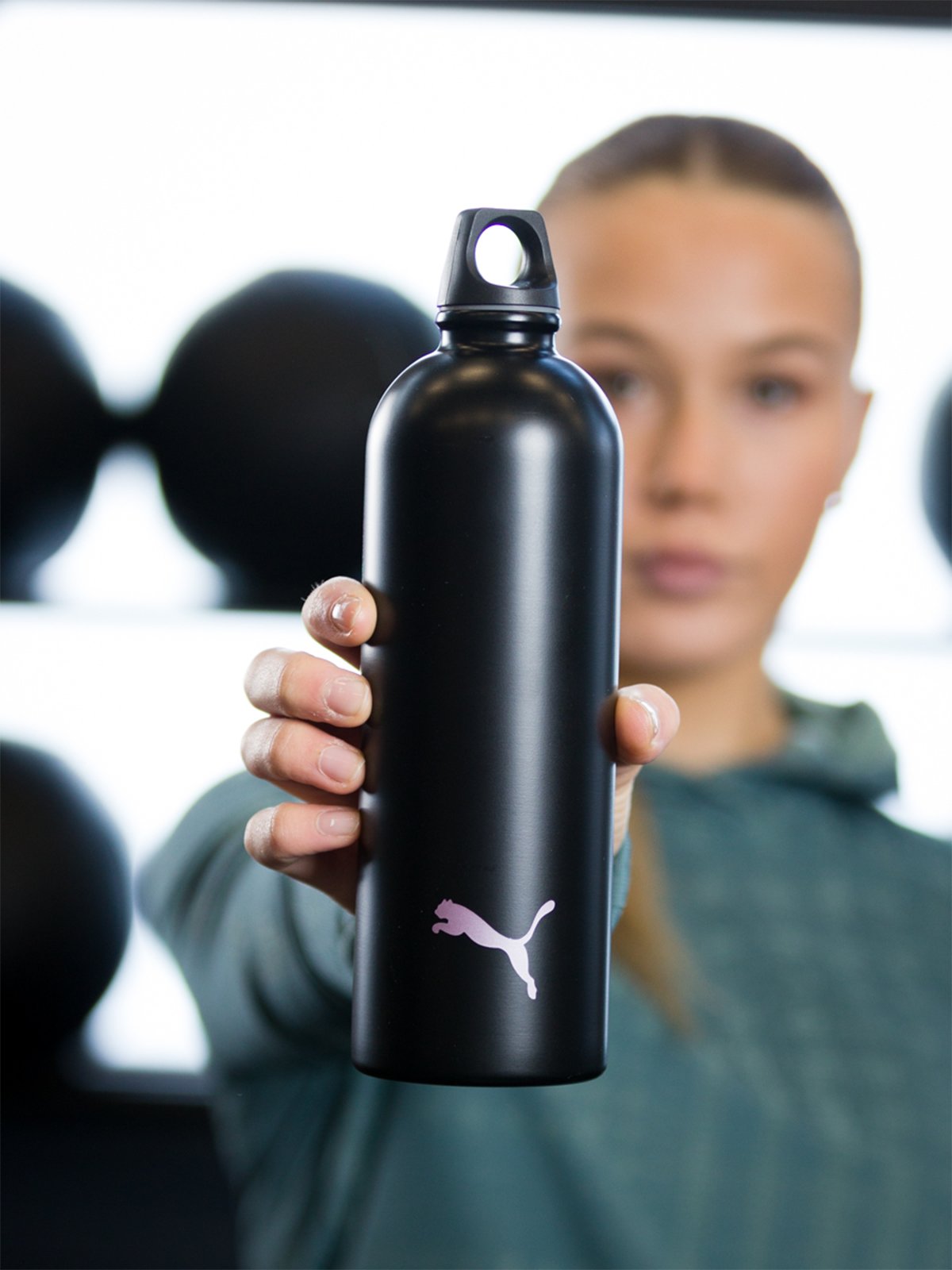 Puma Training Stainless Steel Bottle Puma Black