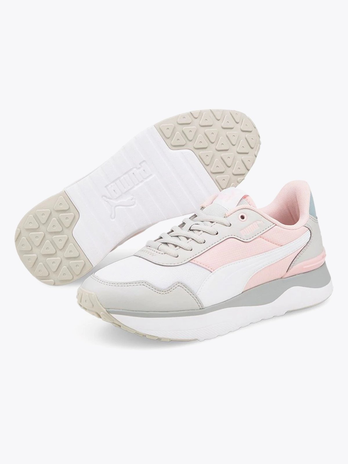 Puma R78 Voyage Gray Violet-White-Chalk Pink