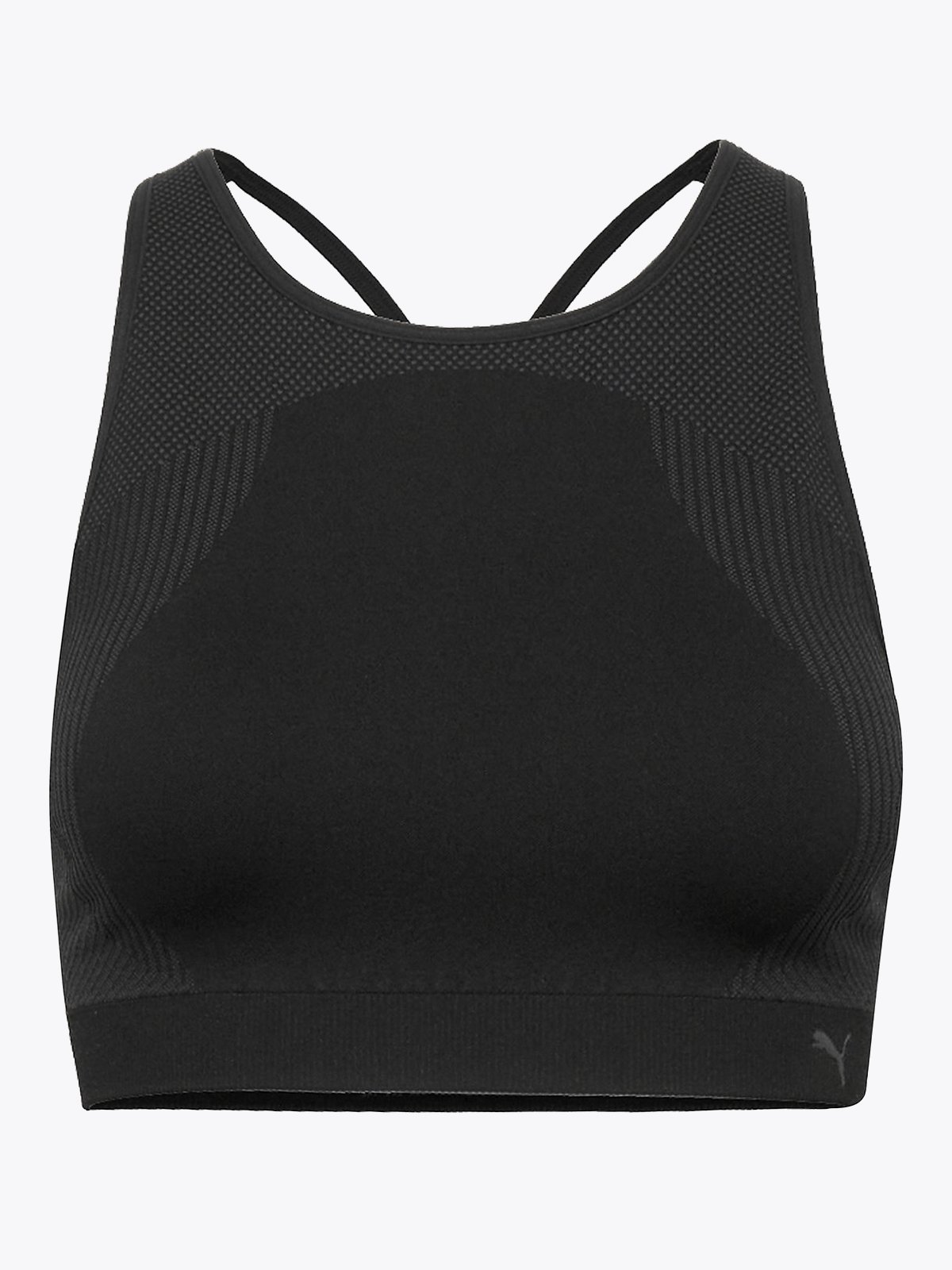 Puma Long Line Seamless Bra Black