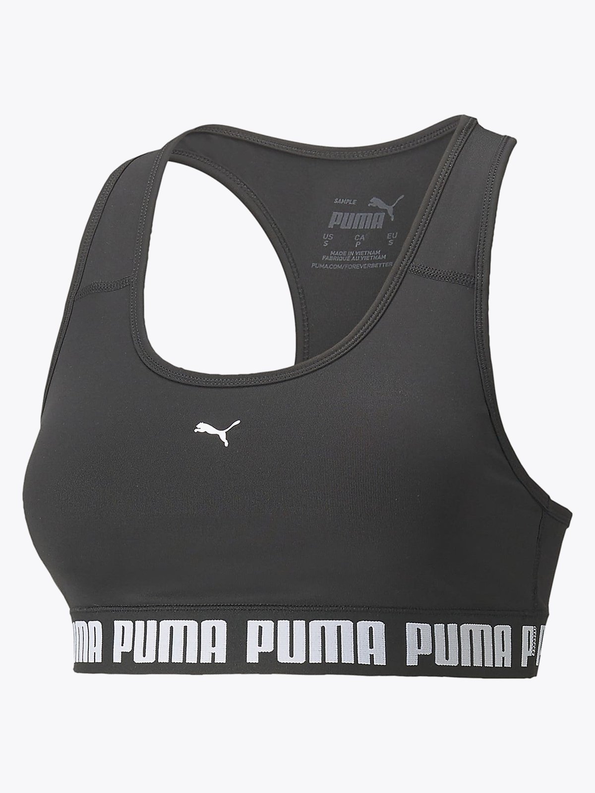 Puma Mid Impact Strong Bra Puma Black