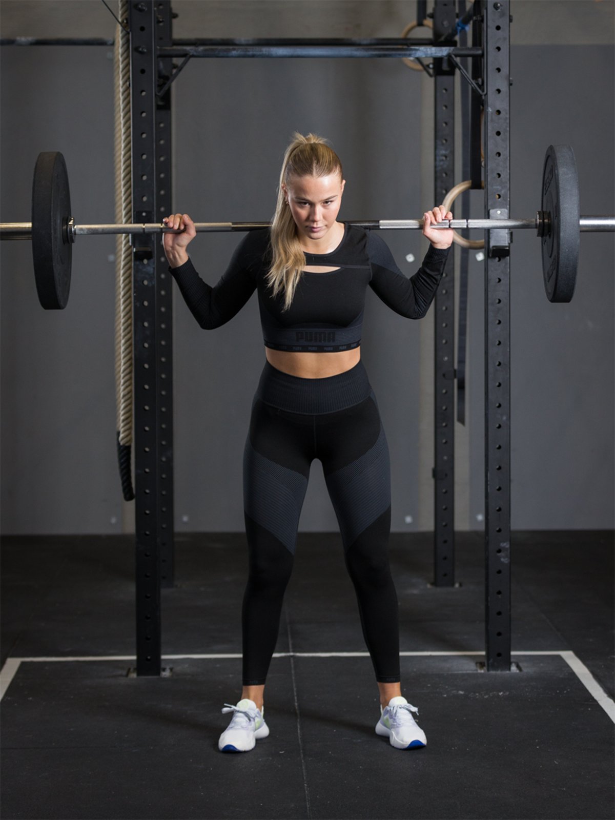 Puma Formknit Seamless High Waist 7/8 Tight Puma Black / Asphalt