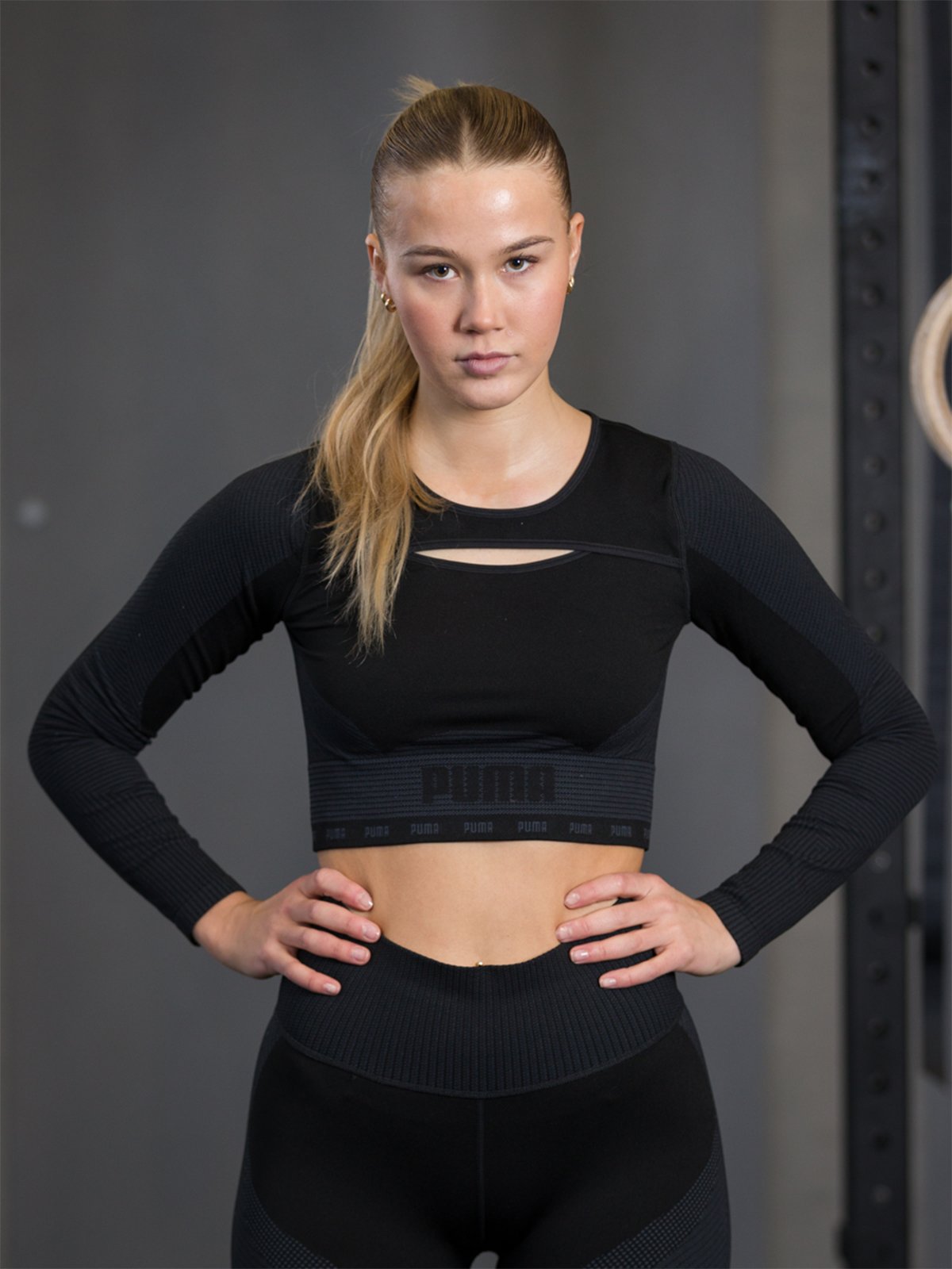 Puma Formknit Seamless Long Sleeve Puma Black