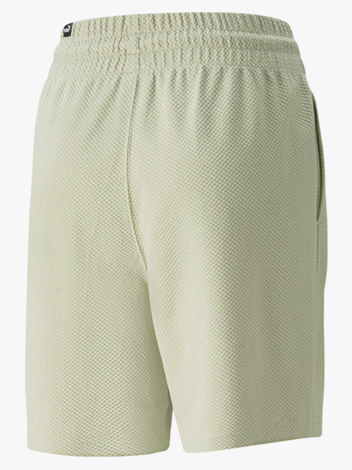 Puma Her 7" High Waist Shorts Spring Moss
