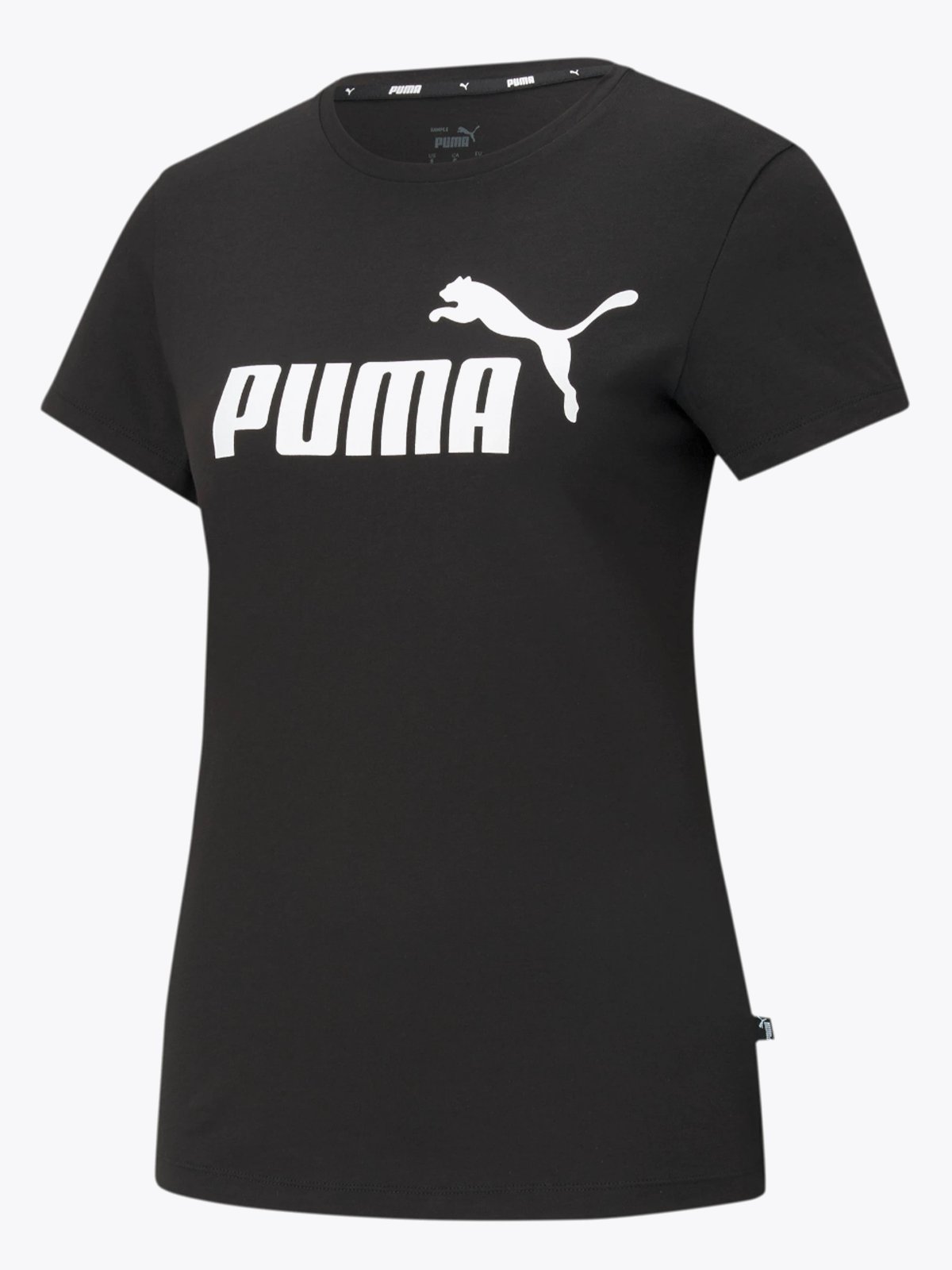 Puma Essentials Logo Tee Cotton Black