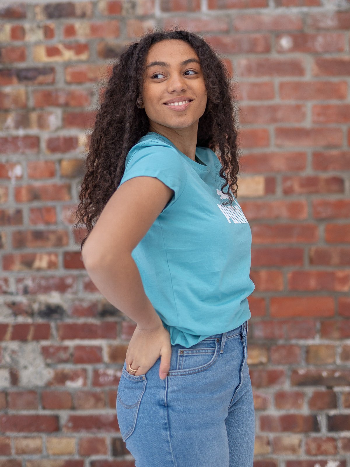 Puma Essentials Logo Tee Porcelain