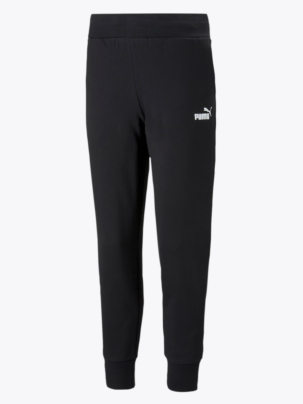 Puma Essentials Sweatpants Full Length Cotton Black / Puma White