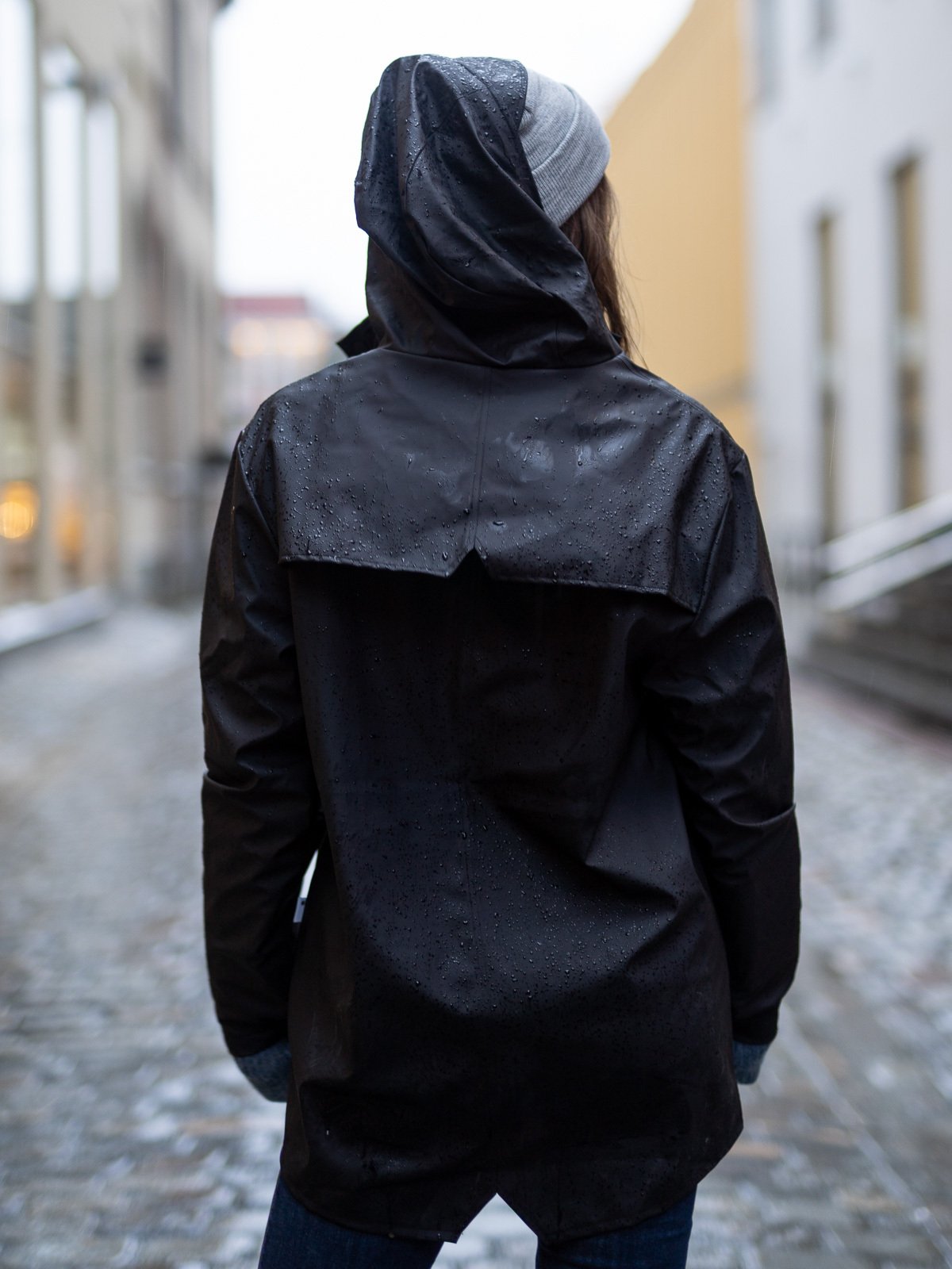 Rains Jacket Black