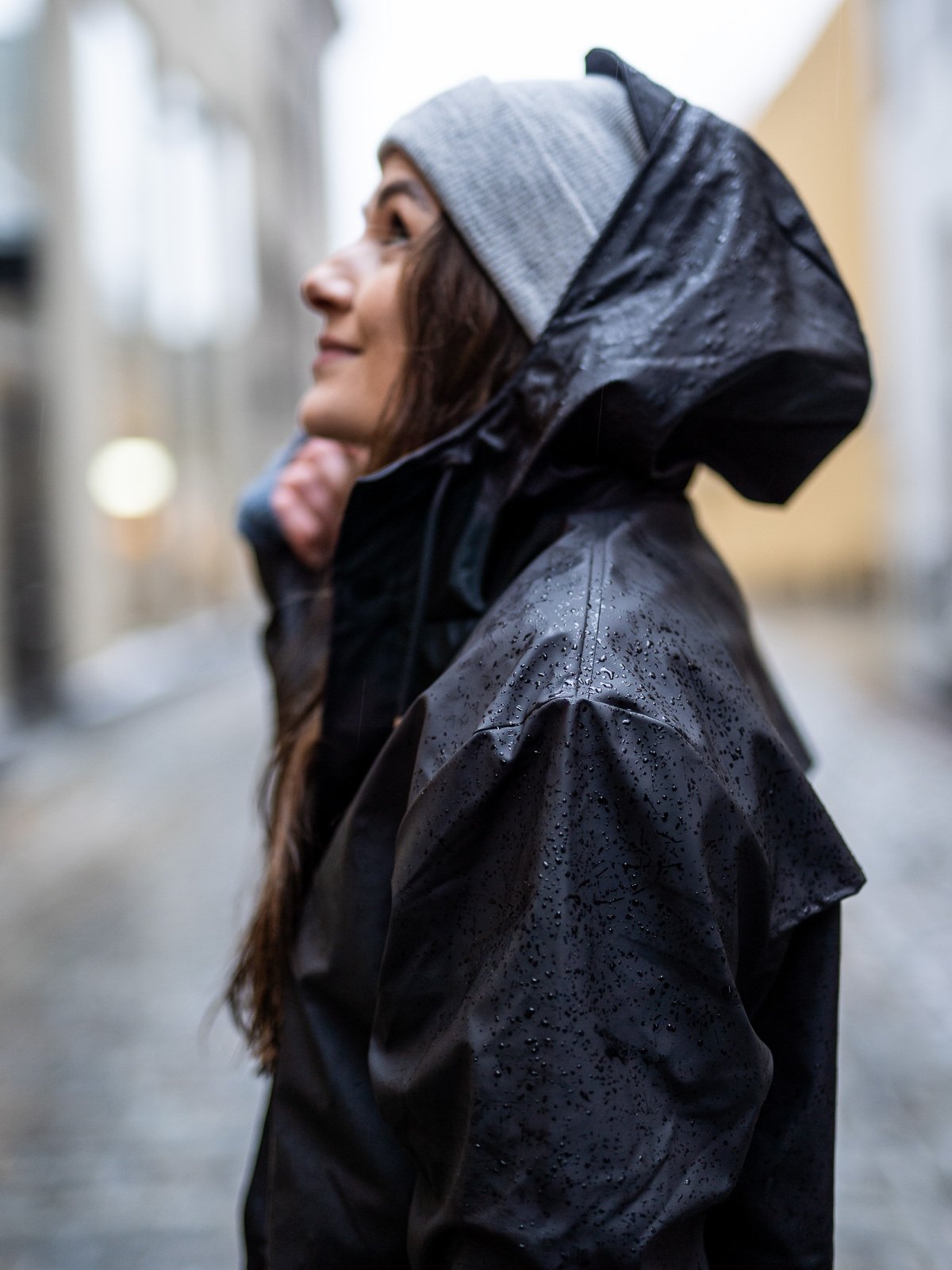 Rains Jacket Black