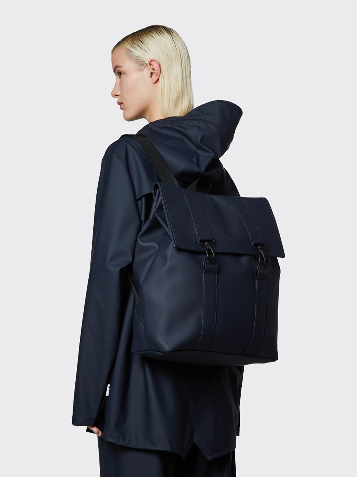 Rains Messenger Bag Navy