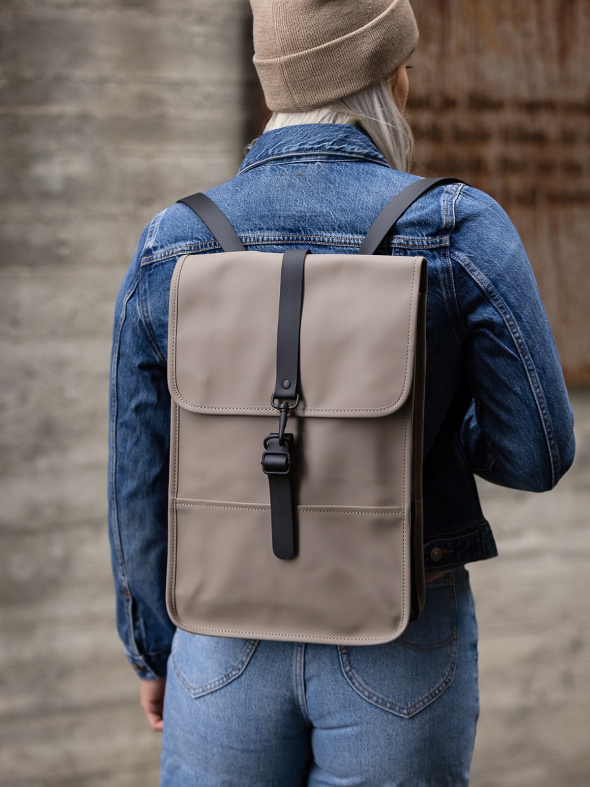 Rains Backpack Mini Taupe