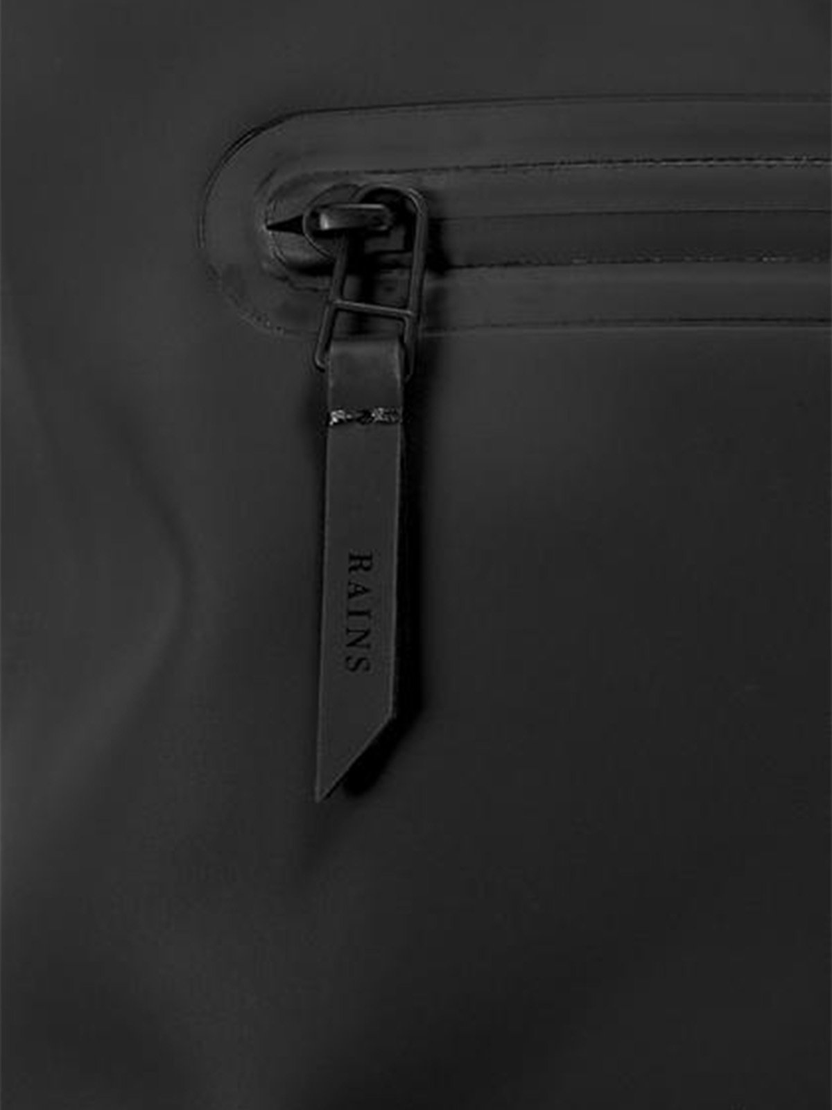 Rains Rolltop Rucksack Black