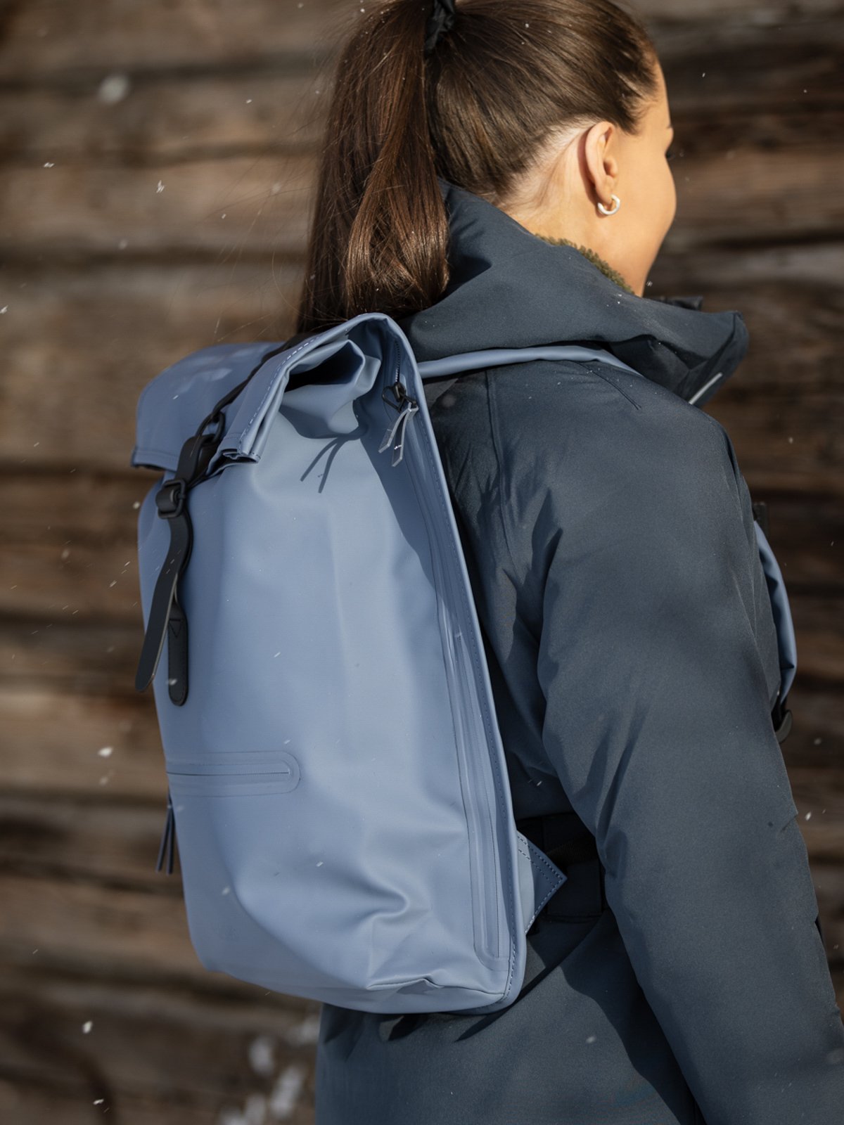 Rains Rolltop Rucksack River